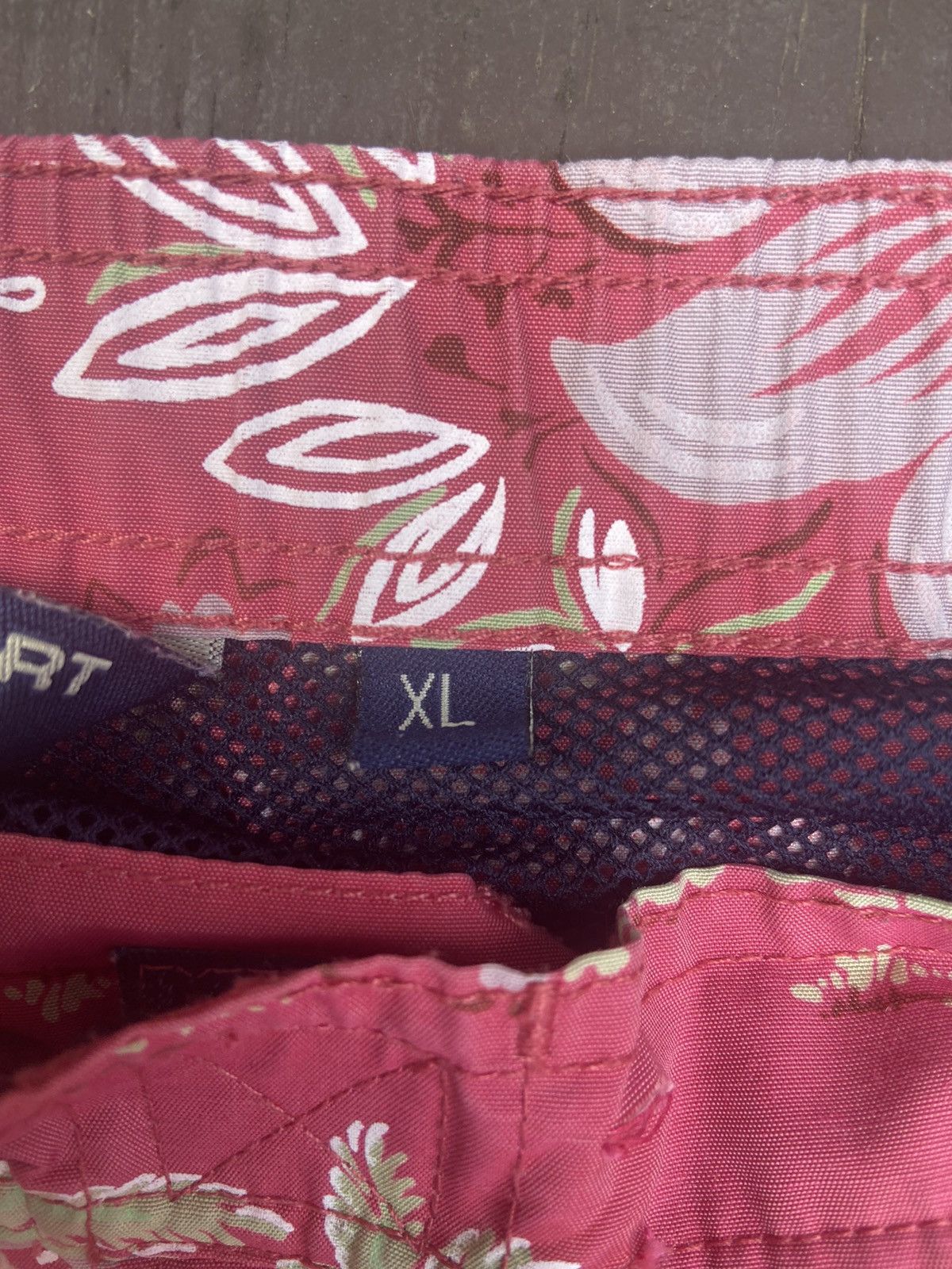 Polo Ralph Lauren × Vintage Vintage Polo Sport Swim Trunks XL 39” Y2K Hawaiian Floral Size US 39 - 5 Thumbnail
