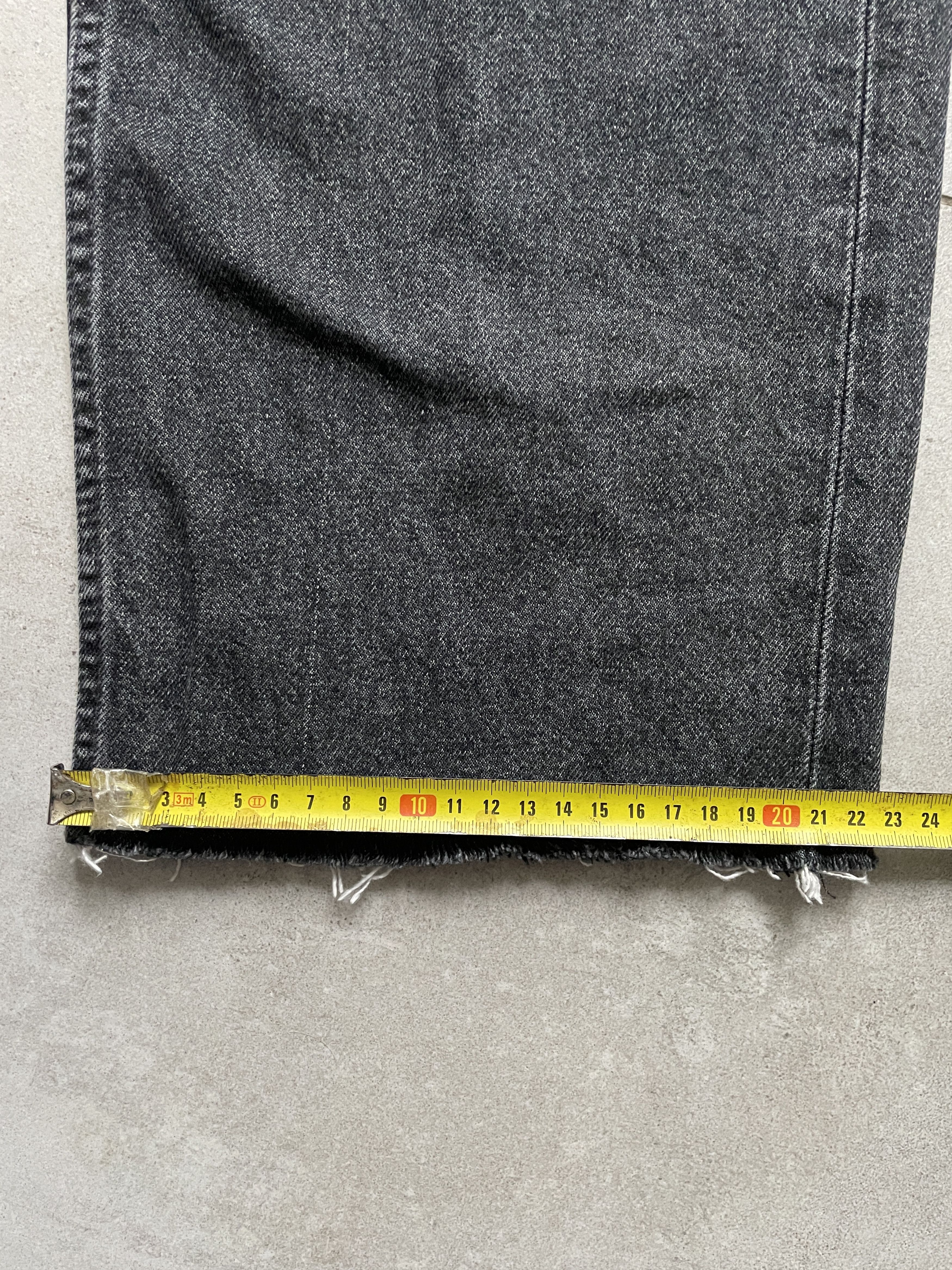 A.P.C. × Japanese Brand A.P.C APC JEAN FAIRFAX BLACK GREY STRAIGHT DENIM JEANS Size US 32 / EU 48 - 11 Thumbnail