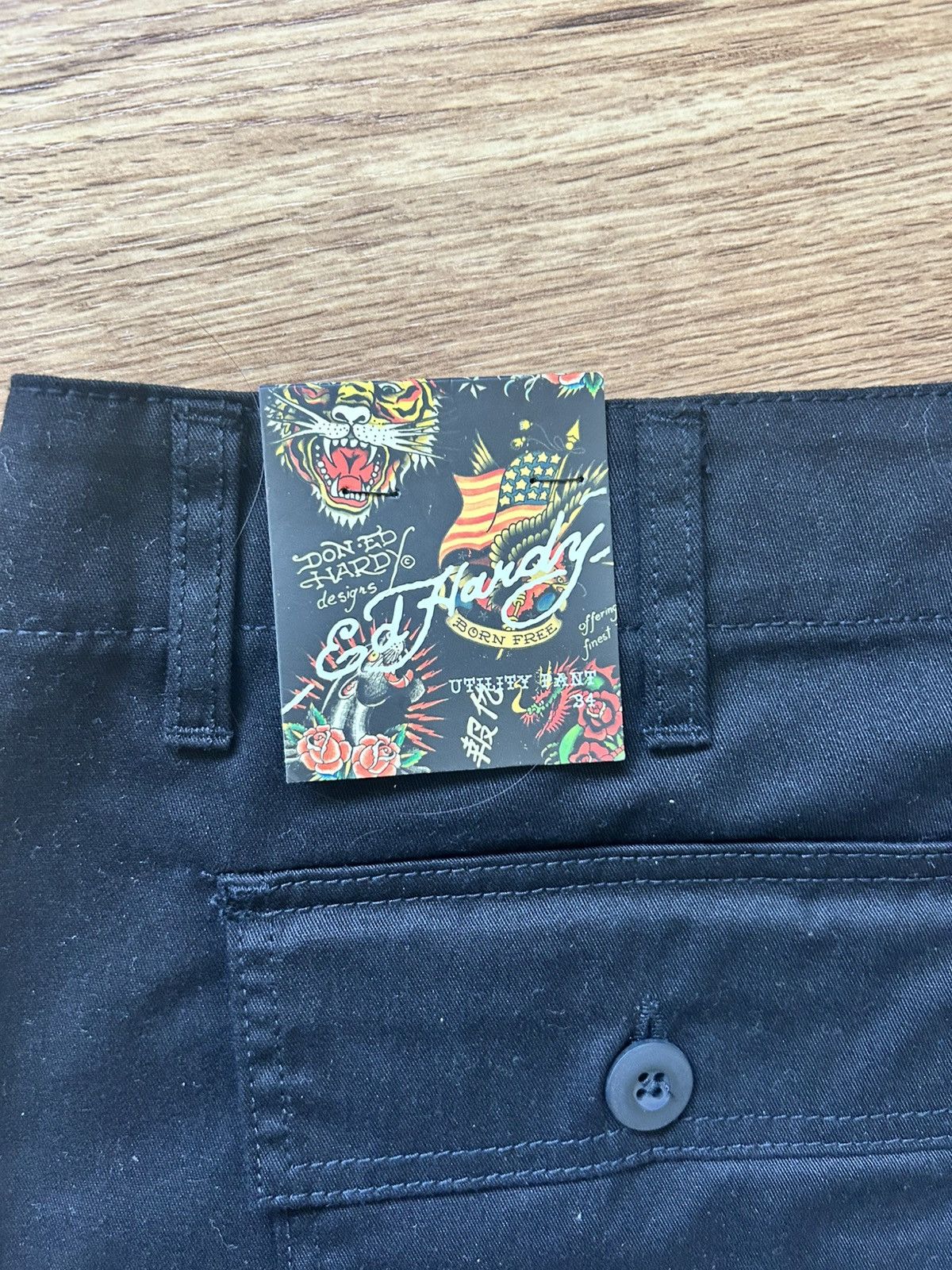Ed Hardy Black Ed Hardy Jeans Size US 34 / EU 50 - 5 Thumbnail