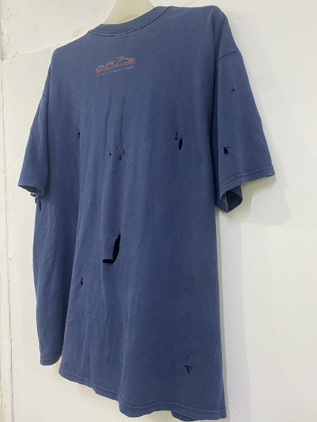 West Coast Choppers ORANGE COWNTY CHOPPERS THRASHED & DISTREES PARODY LOGO Size US XL / EU 56 / 4 - 10 Thumbnail