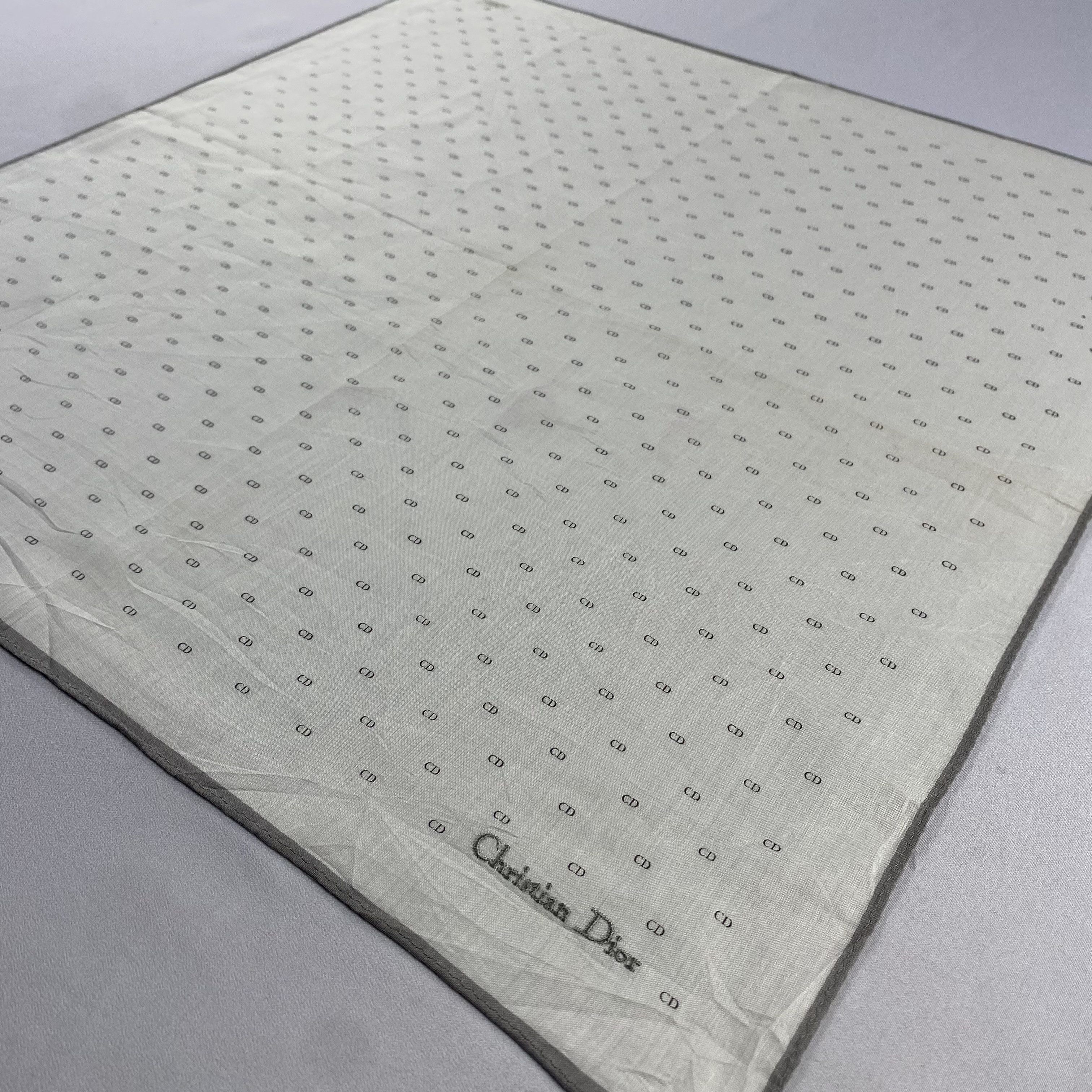 Vintage Christian Dior Monsieur Handkerchief / Neckerchief-P1794 Size ONE SIZE - 2 Thumbnail