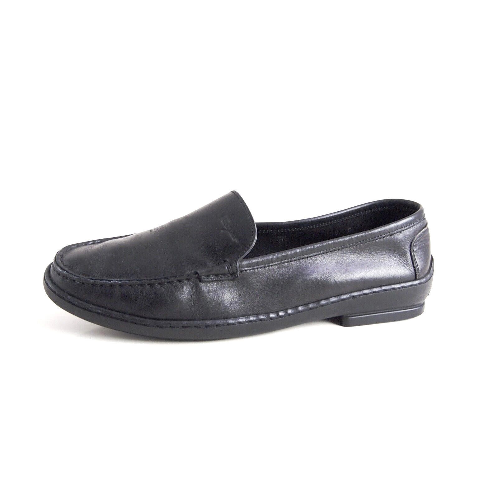 Salvatore Ferragamo Ferragamo Loafers Black Leather Womens EU 39 US 8.5 C Size US 8.5 / IT 38.5 - 1 Thumbnail