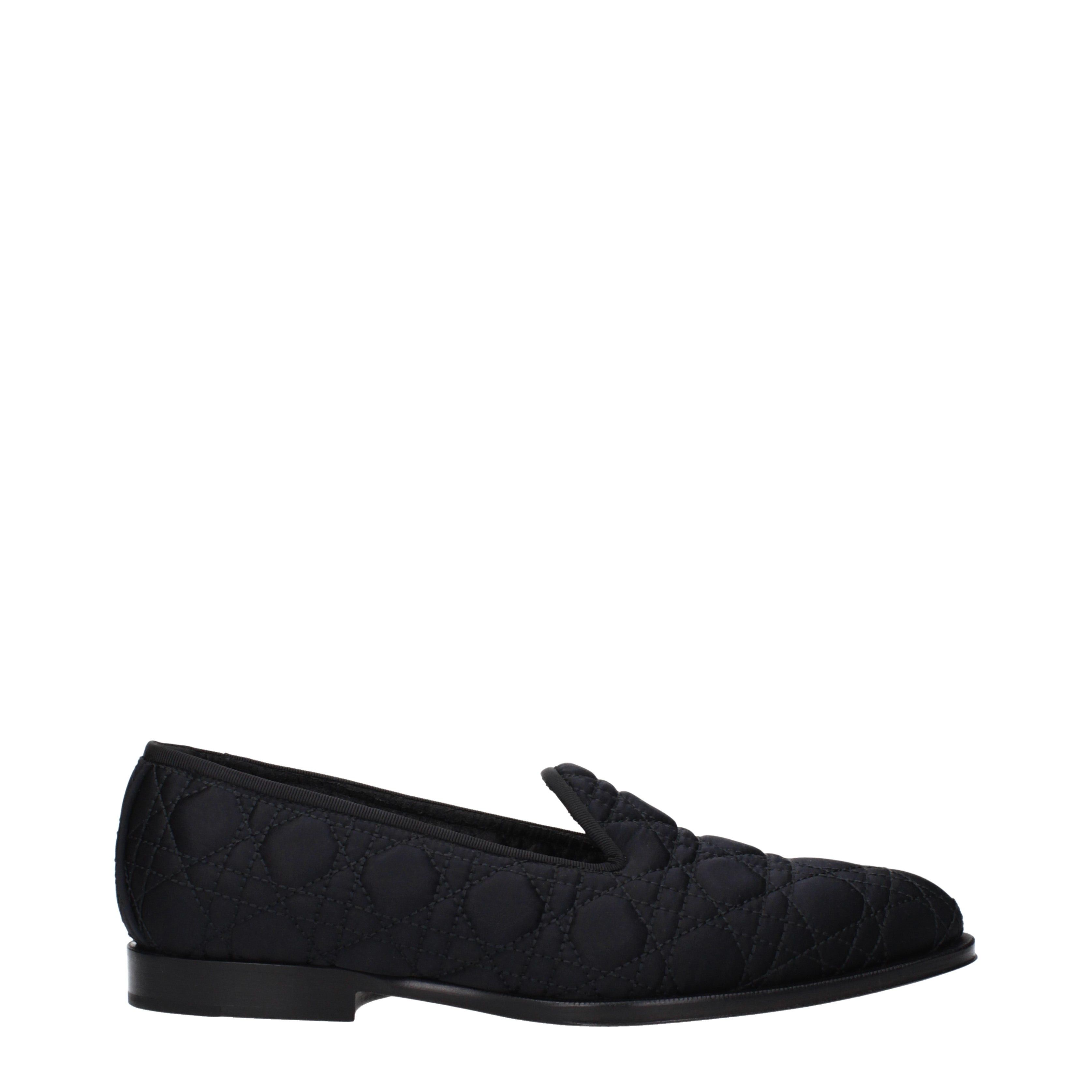 Dior Christian Dior Slippers Men Fabric Black Size ONE SIZE - 1 Thumbnail
