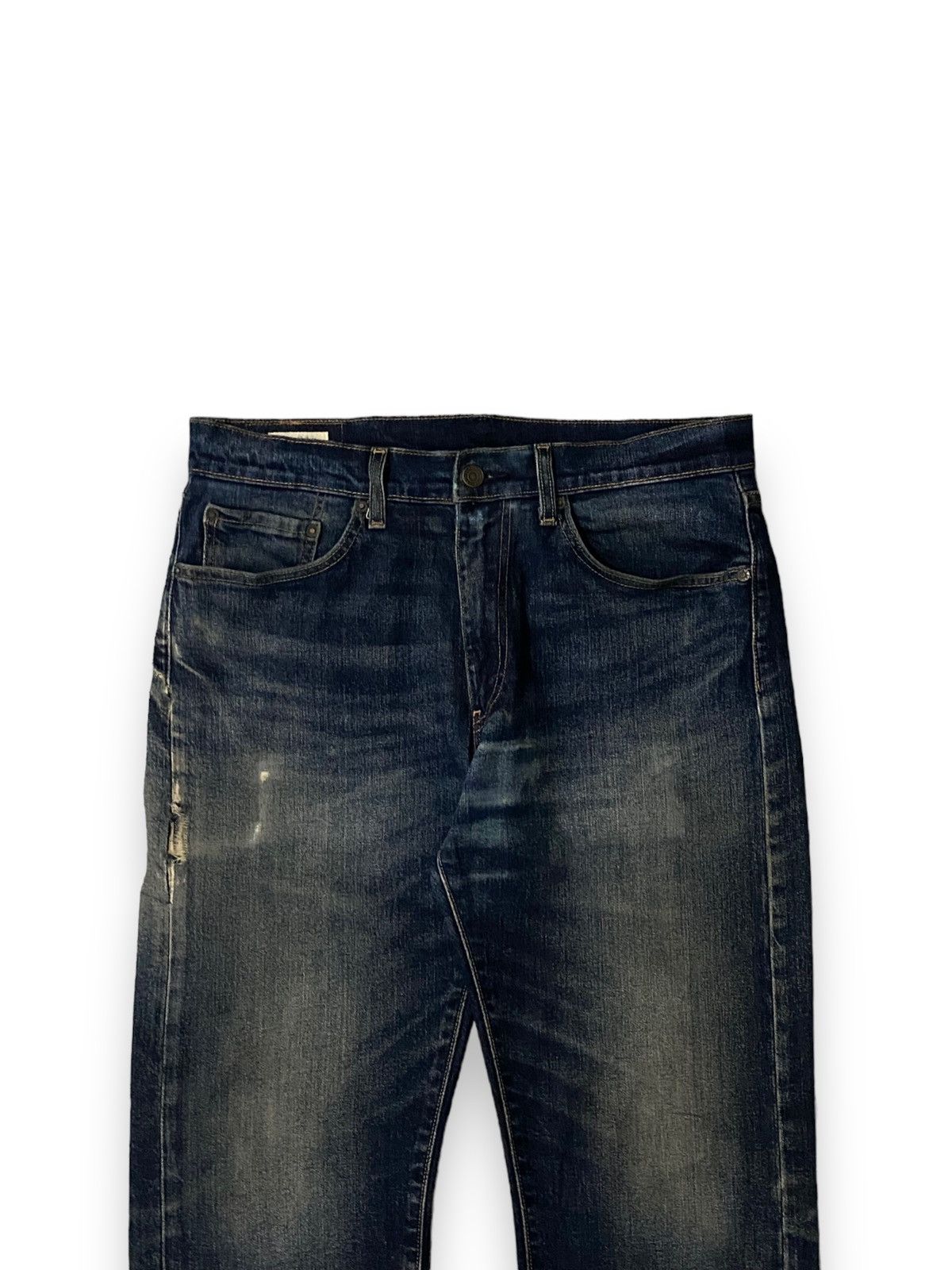 Levi's × Levi's Vintage Clothing Men Jean Levis 505 Premium Big E Button J496 Honeycombs Size US 34 / EU 50 - 4 Thumbnail