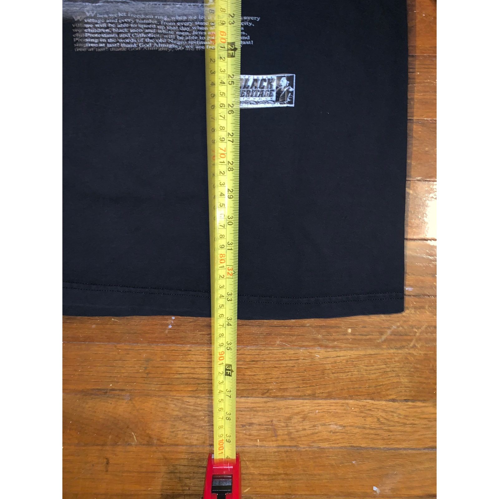 Vintage MLK Jr I Have a Dream Graphic T-Shirt Mens 2XL Tall Y2K Size US XXL / EU 58 / 5 - 9 Thumbnail
