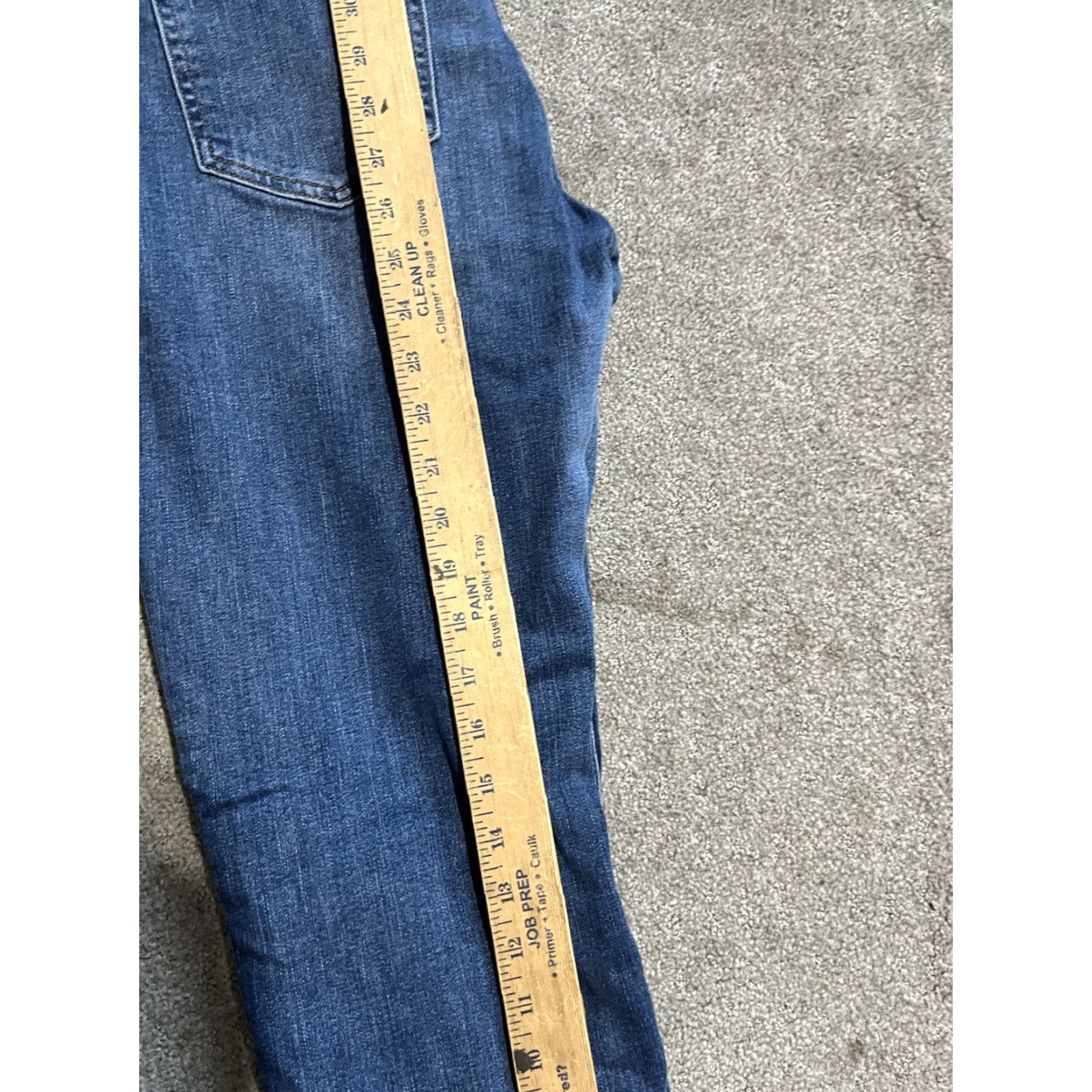 Banana Republic Banana Republic Jeans Womens 29 Blue Girlfriend Distressed Jeans Size 29" - 6 Thumbnail