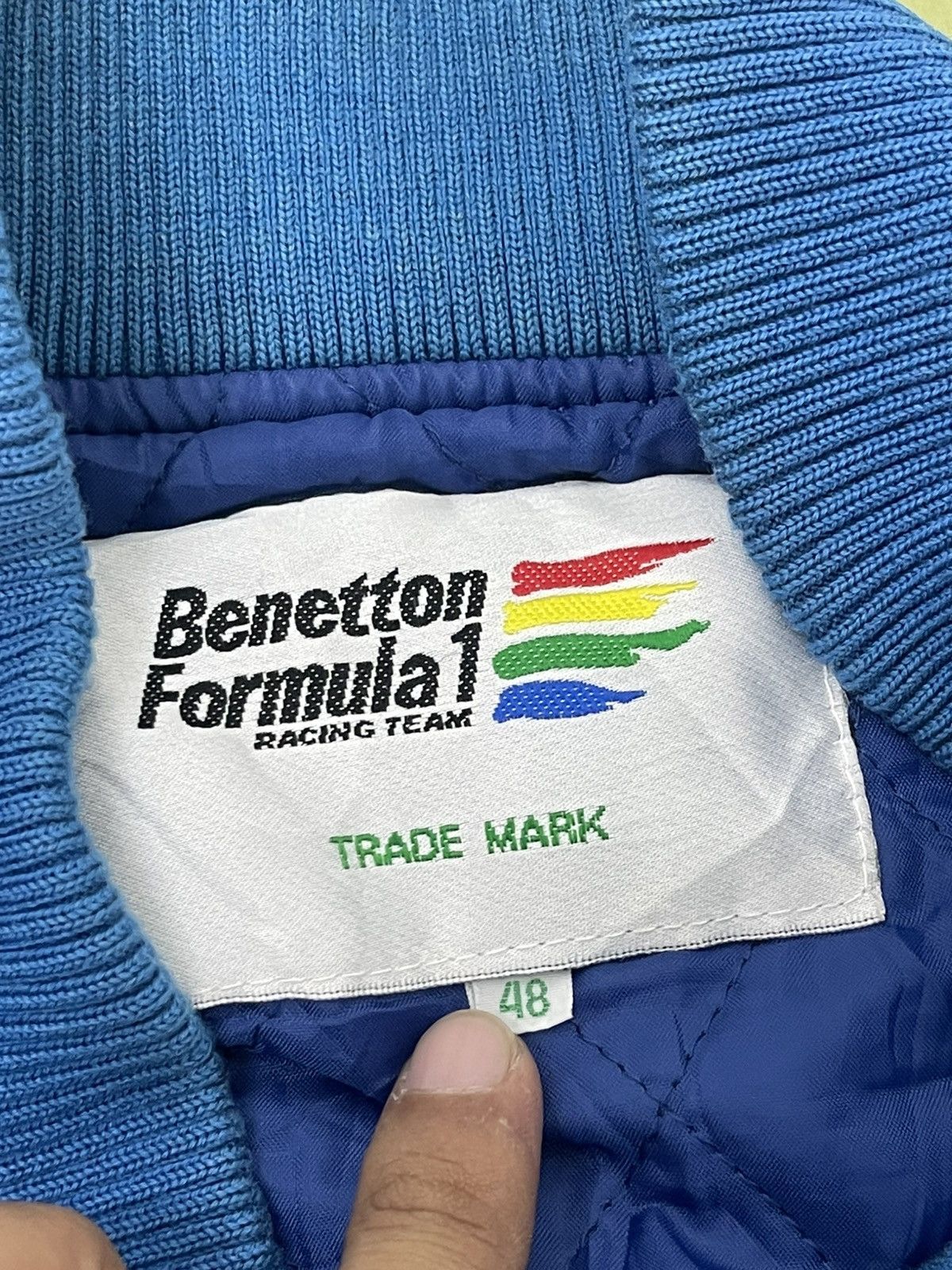 Benetton Vtg 90s Benetton Formula 1 Ford Bomber Jacket 6🟩5 Size US M / EU 48-50 / 2 - 24 Thumbnail