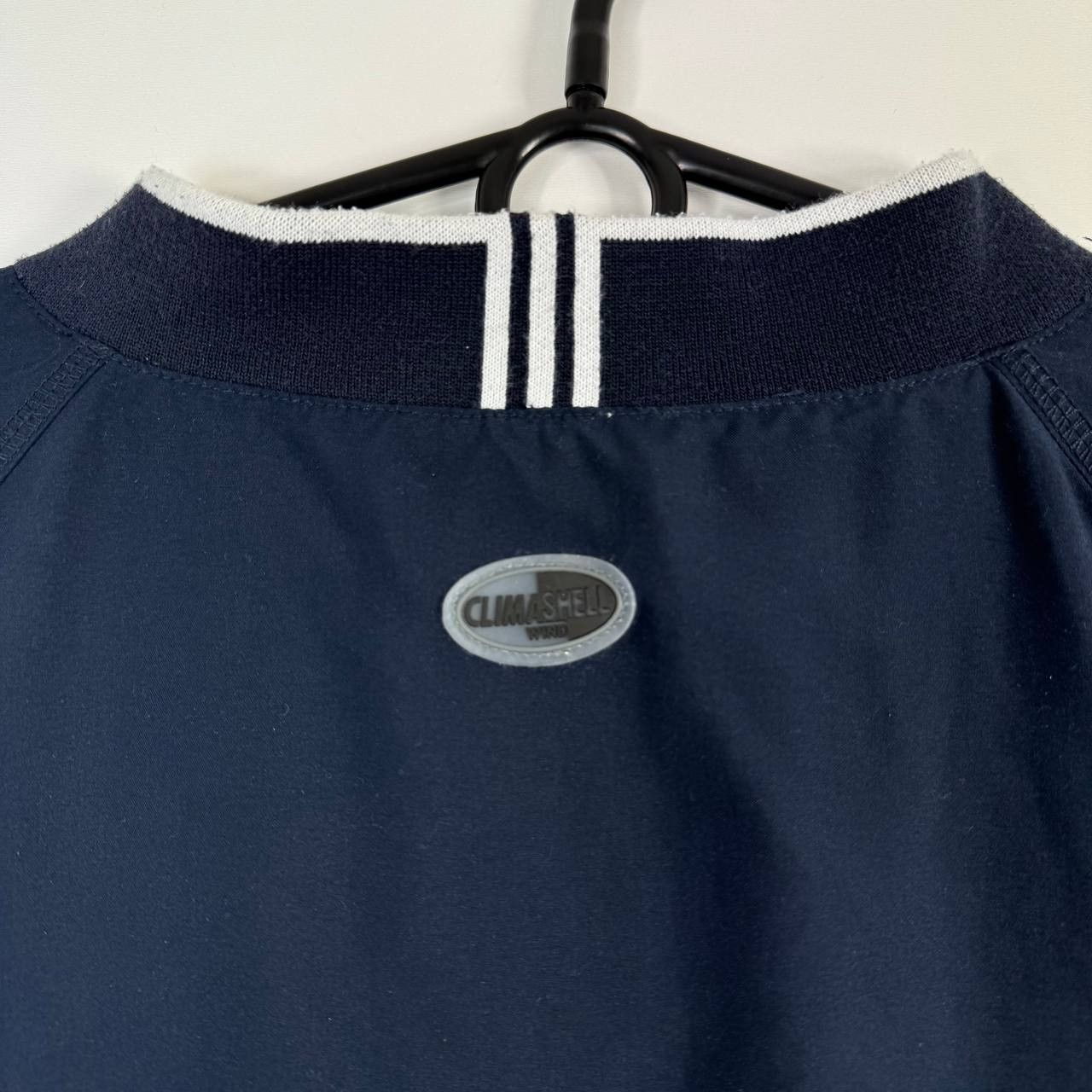 Adidas Adidas ClimaShell Windbreaker Jacket Navy Blue V Neck Mens L Size US L / EU 52-54 / 3 - 8 Thumbnail