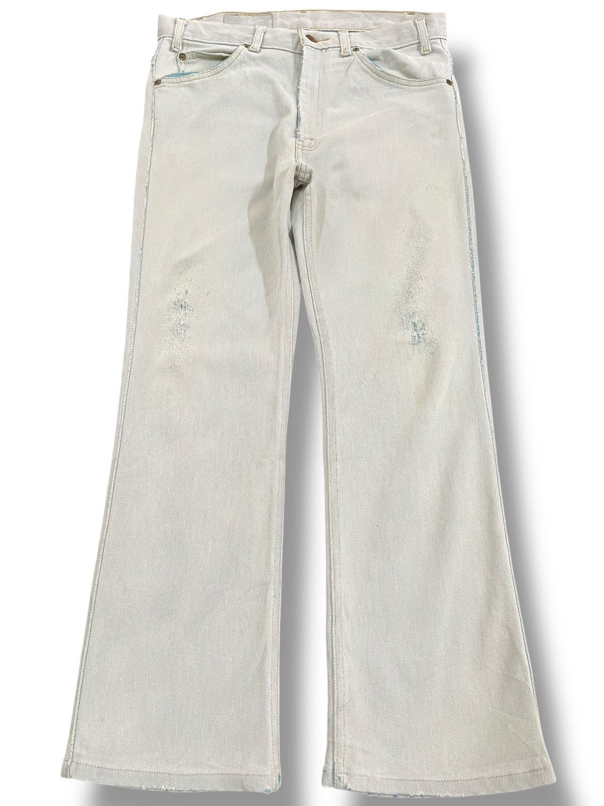 LVC × Levi's × Levi's Vintage Clothing Vintage Levi’s 517 Flare Bell Bottom Black Tab Denim Size US 31 - 1 Thumbnail