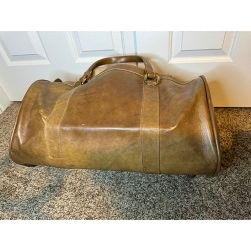 Vintage Vintage Talon Leather Duffel Bag 1980's Size ONE SIZE - 2 Thumbnail