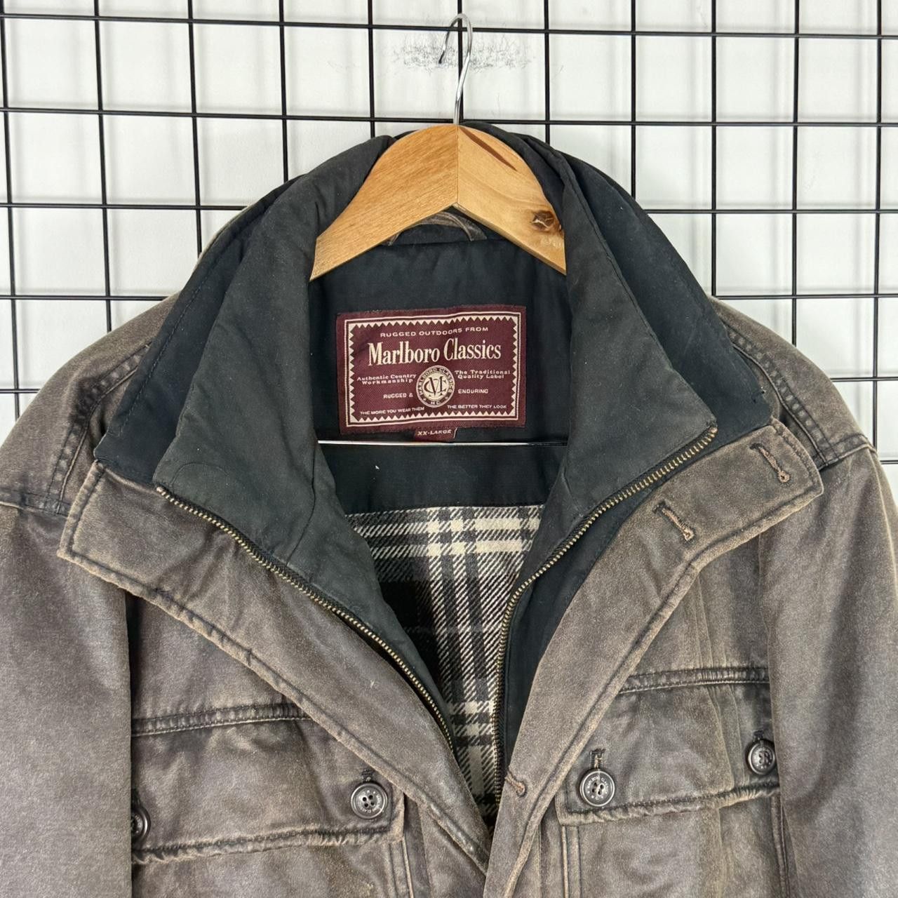 Marlboro Classics Marlboro Classic Vintage Jacket Warmed Faded Size US XXL / EU 58 / 5 - 4 Thumbnail