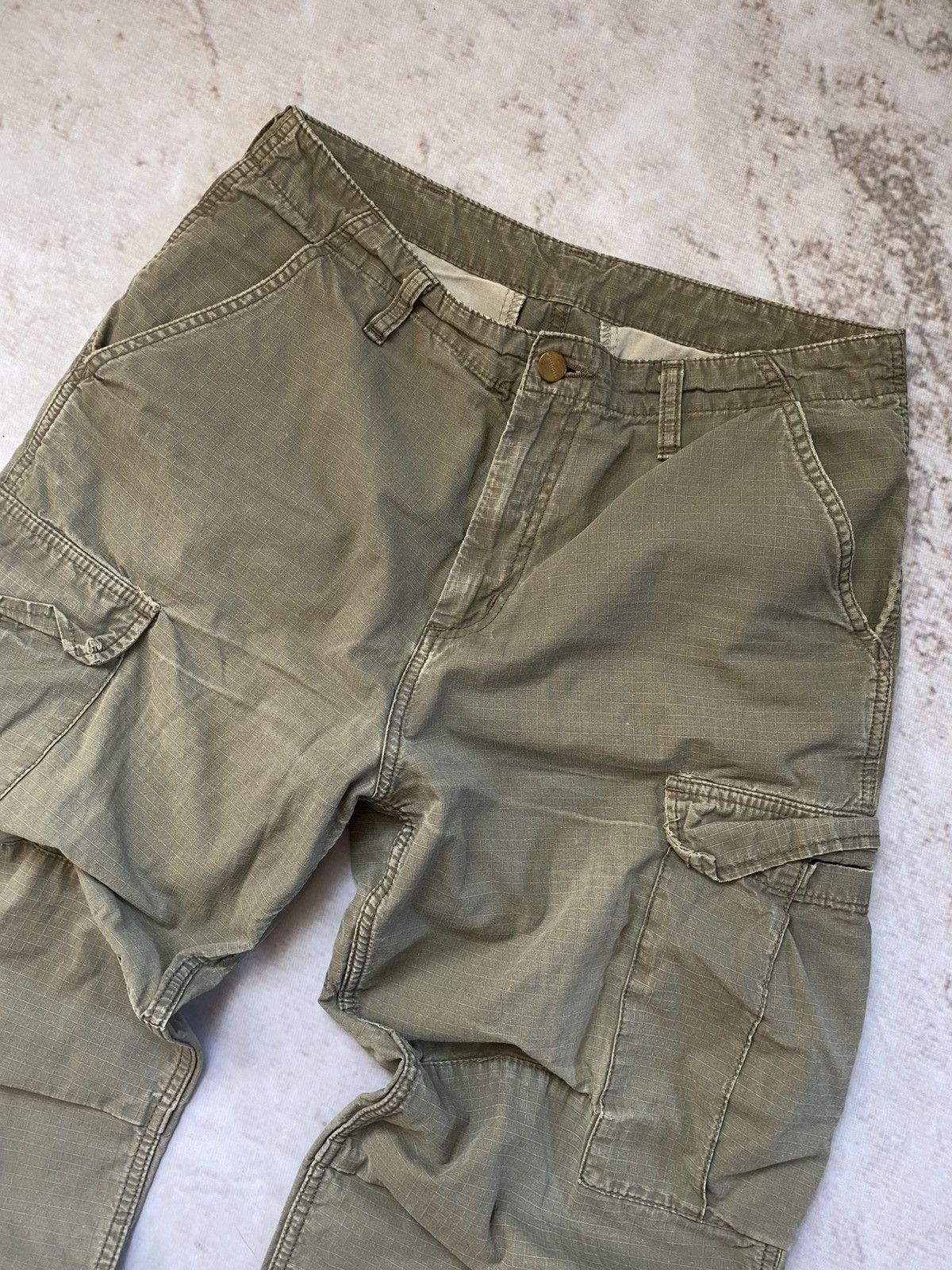 Carhartt × Vintage Vintage Carhartt Cargo pants Y2k Baggy style Size US 32 / EU 48 - 5 Thumbnail
