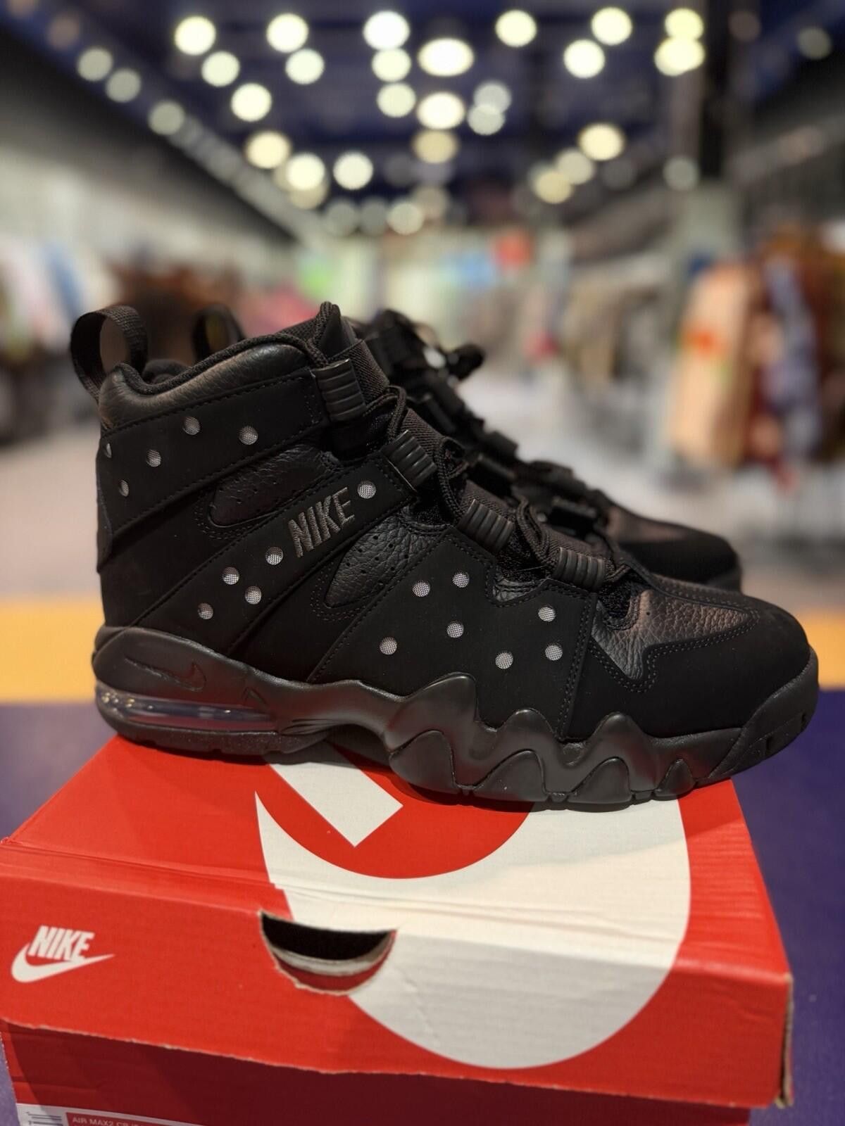 Nike Men's Size 10 - Nike Air Max 2 CB 94 Triple Black DC1411-001 Size US 10 / EU 43 - 5 Thumbnail