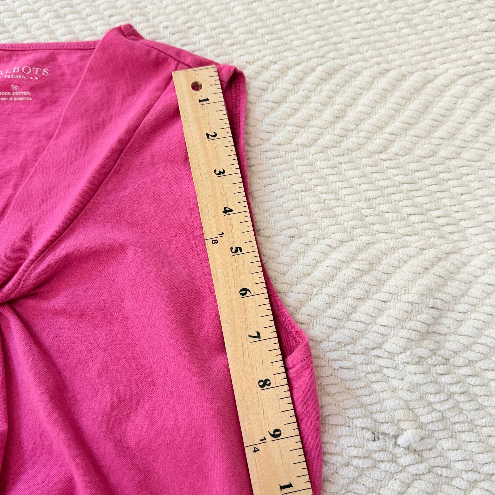 Talbots Petite Talbots Sleeveless Tank Pink barbiecore preppy flowy Size S / US 4 / IT 40 - 9 Thumbnail