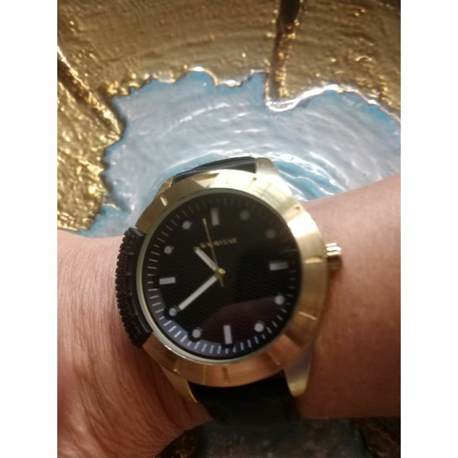 Rocawear STUNNING~black and gold~mens~Rocawear Watch Size ONE SIZE - 5 Thumbnail