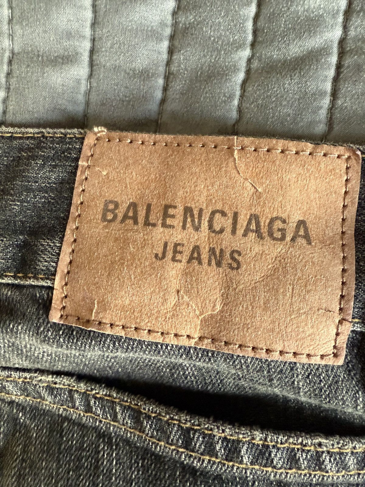 Balenciaga Relief Denim