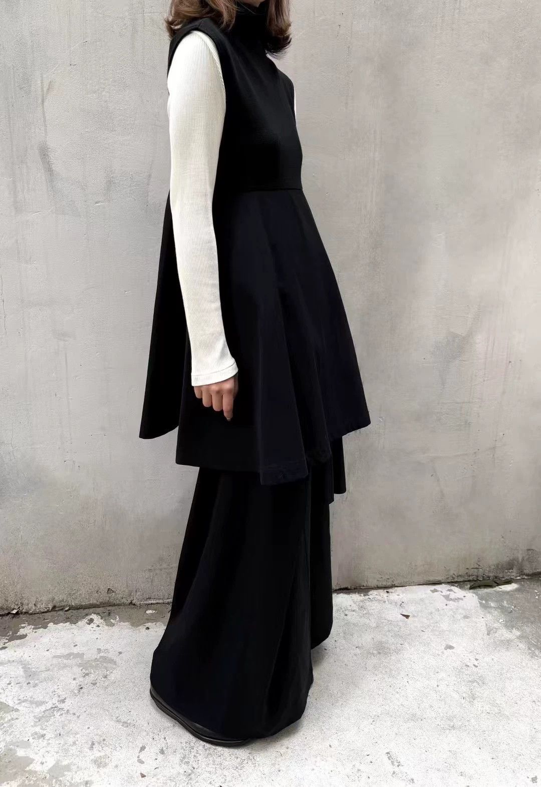 Yohji Yamamoto Yohji Yamamoto 13AW Runway Dress M 2-Mat Sharp Size1 Size S / US 4 / IT 40 - 5 Thumbnail