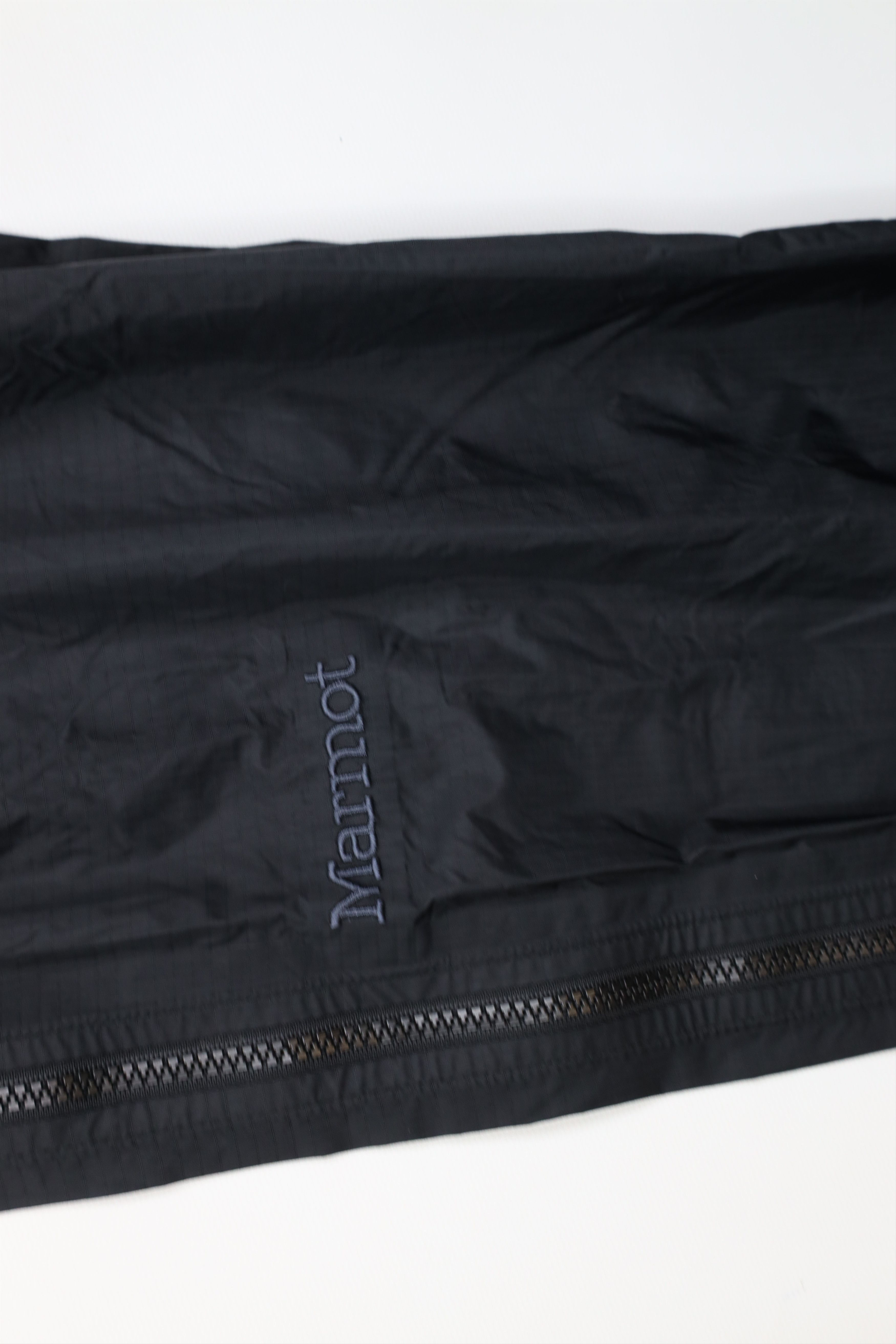 Marmot × Vintage Marmot Ripstop Waterproof Hiking Outdoor Rain Pants Black Size 28" / US 6 / IT 42 - 6 Thumbnail
