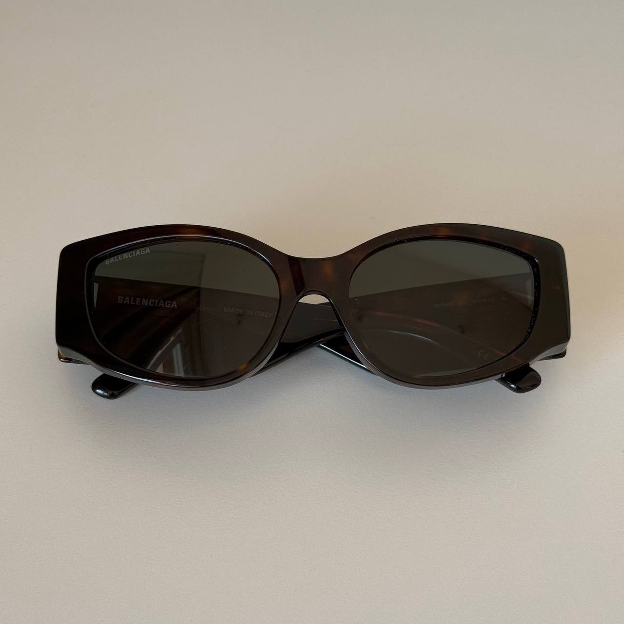 Balenciaga Balenciaga BB0258S Women’s Sunglasses Tortoiseshell Green Size ONE SIZE - 13 Thumbnail