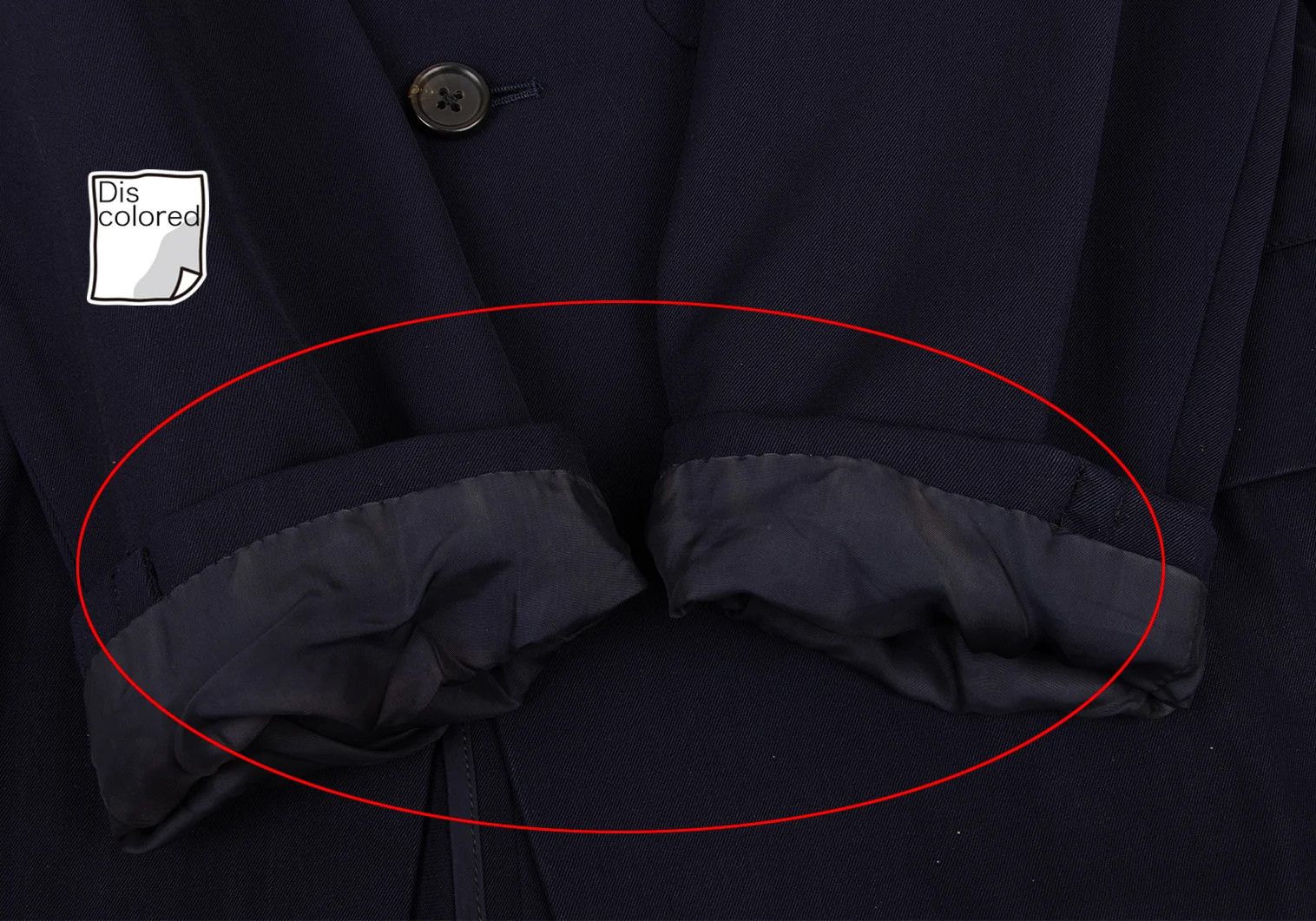 Yohji Yamamoto Yohji Yamamoto Wool Gabardine Jacket Navy M Size US M / EU 48-50 / 2 - 12 Thumbnail