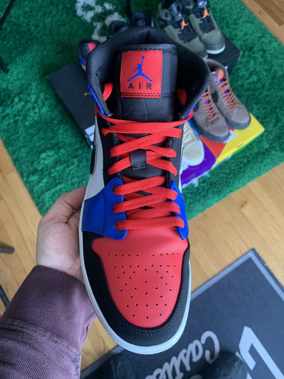 Jordan Brand × Nike Jordan 1 Mid Top 3 Size US 10 / EU 43 - 8 Thumbnail
