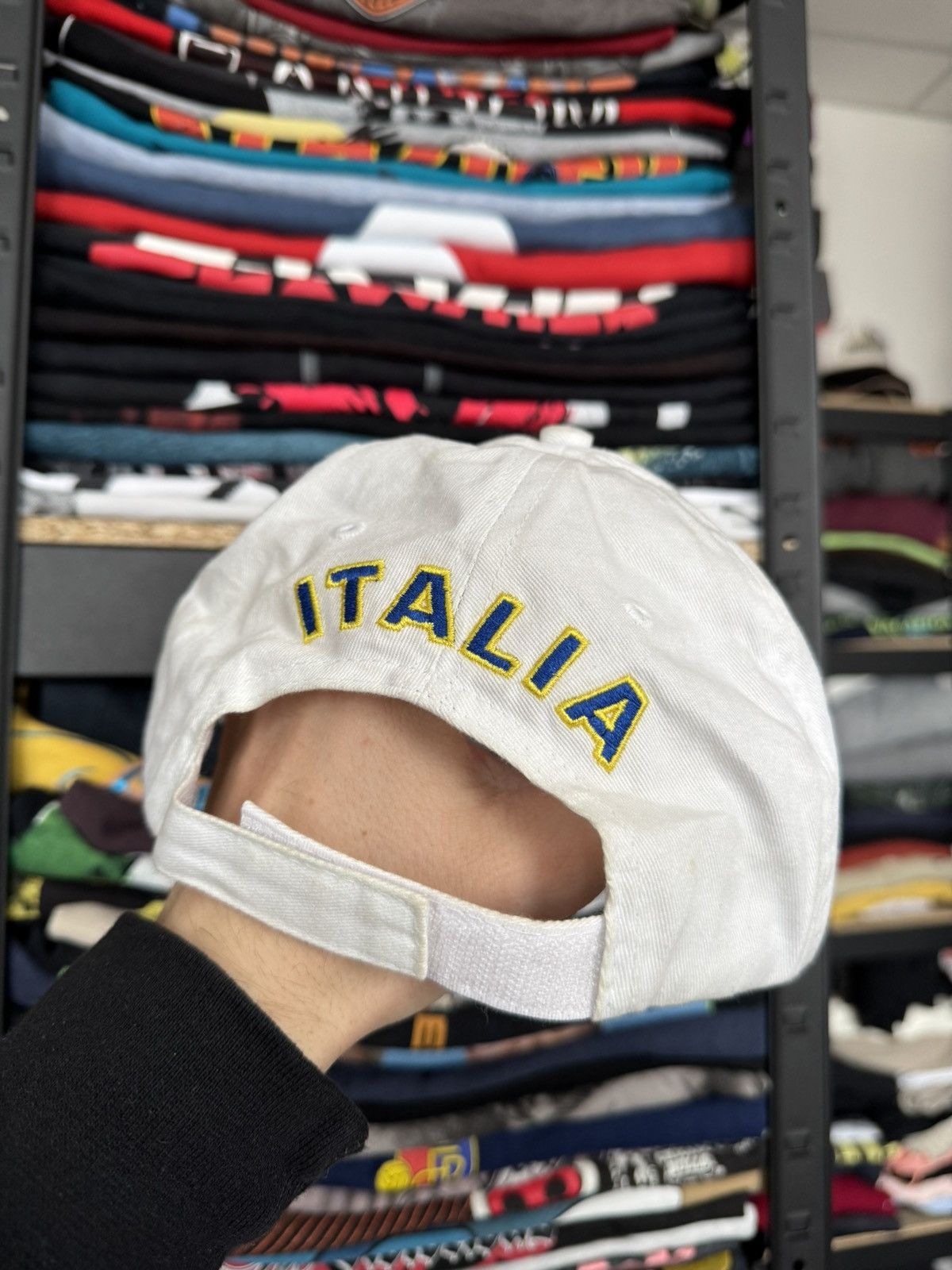 Vintage Vintage SOCCER / Racing Italy Cap streetwear Hat Size ONE SIZE - 3 Thumbnail