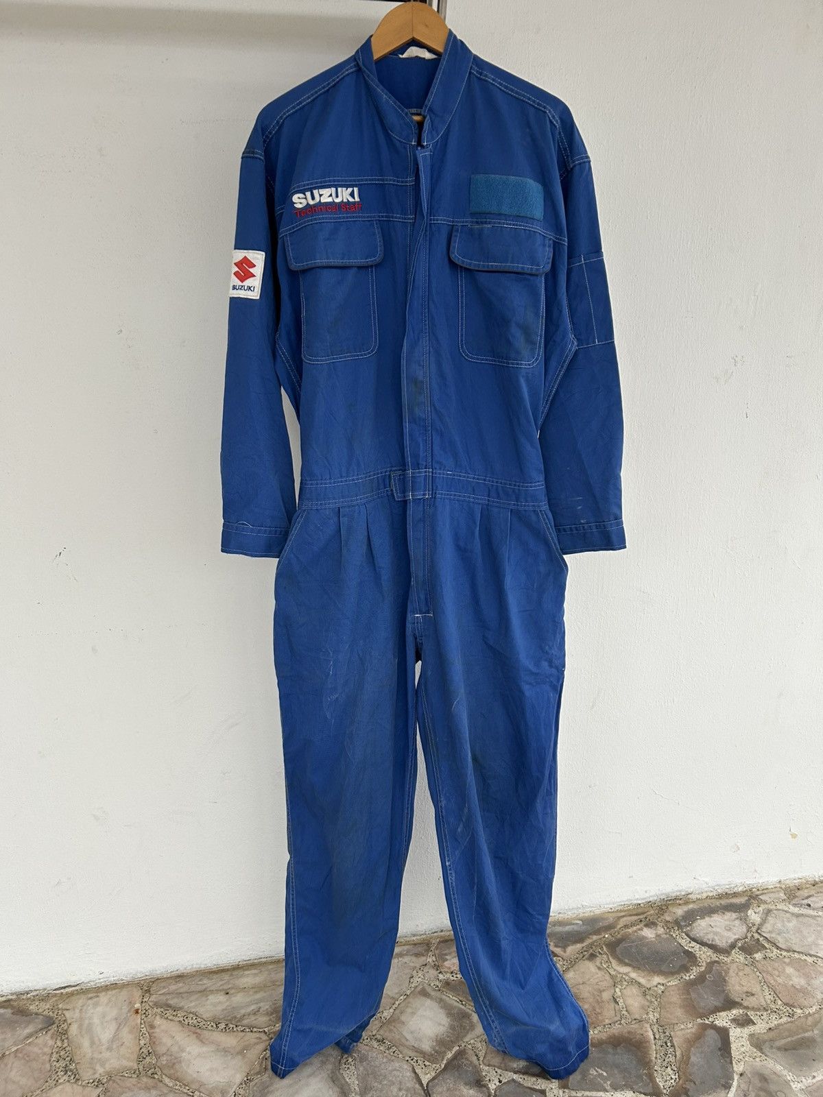 Suzuki Technical Staff Vintage Coverall Blue