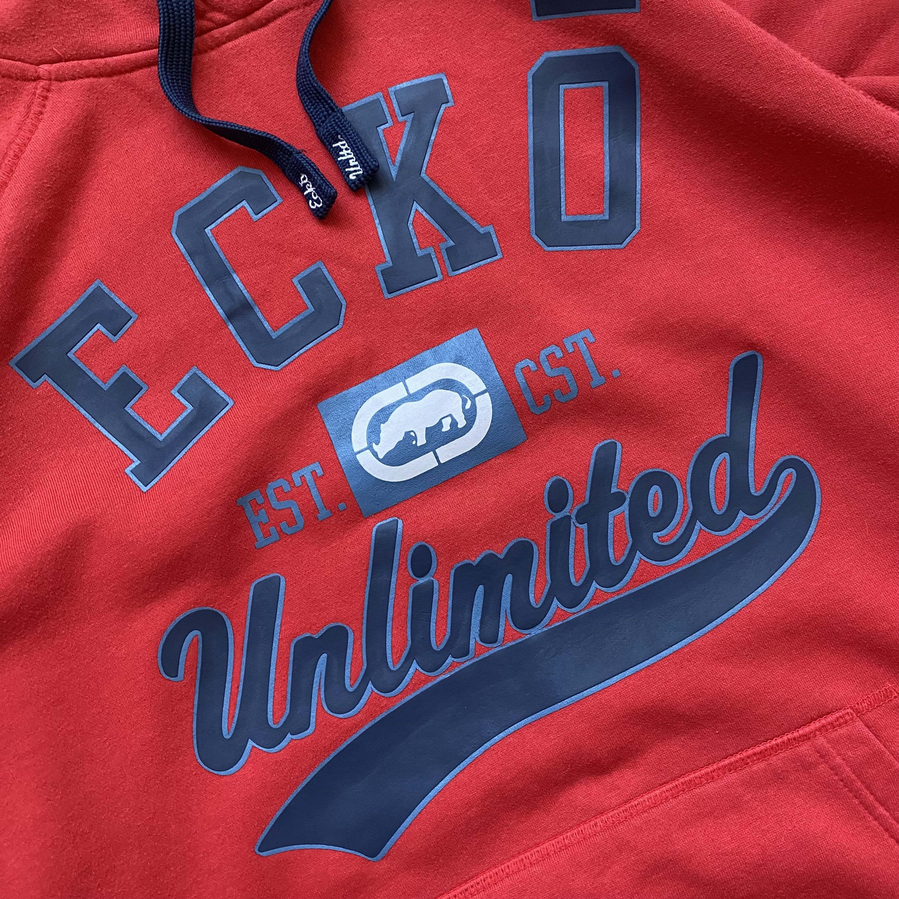 Ecko Unltd. 🦏 Vintage 2000s ECKO Unltd hoodie center logo Tapout Umbro Size US L / EU 52-54 / 3 - 8 Thumbnail