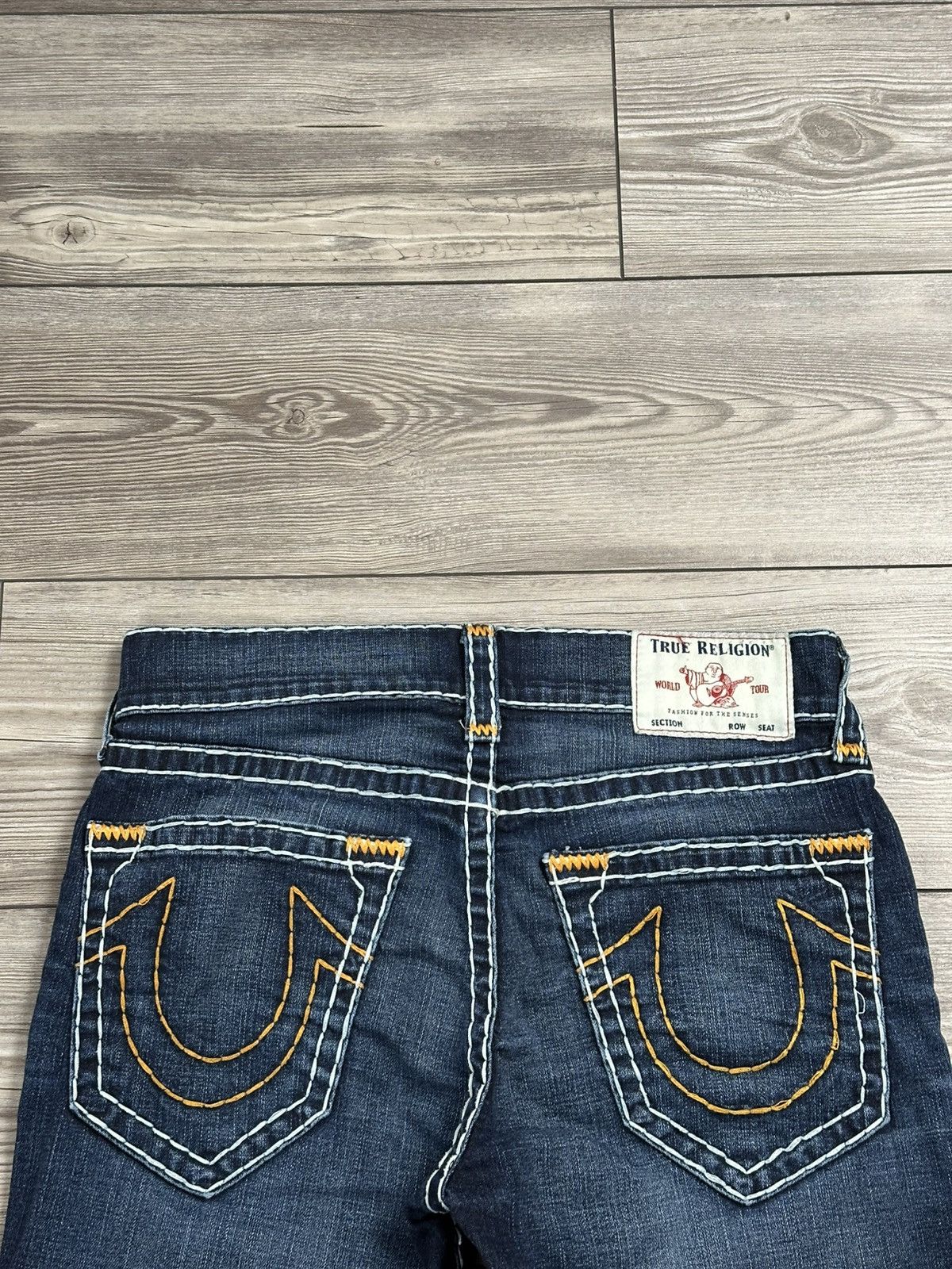 True Religion × Vintage Y2K True Religion Cut Off Denim Shorts Size US 33 - 3 Thumbnail