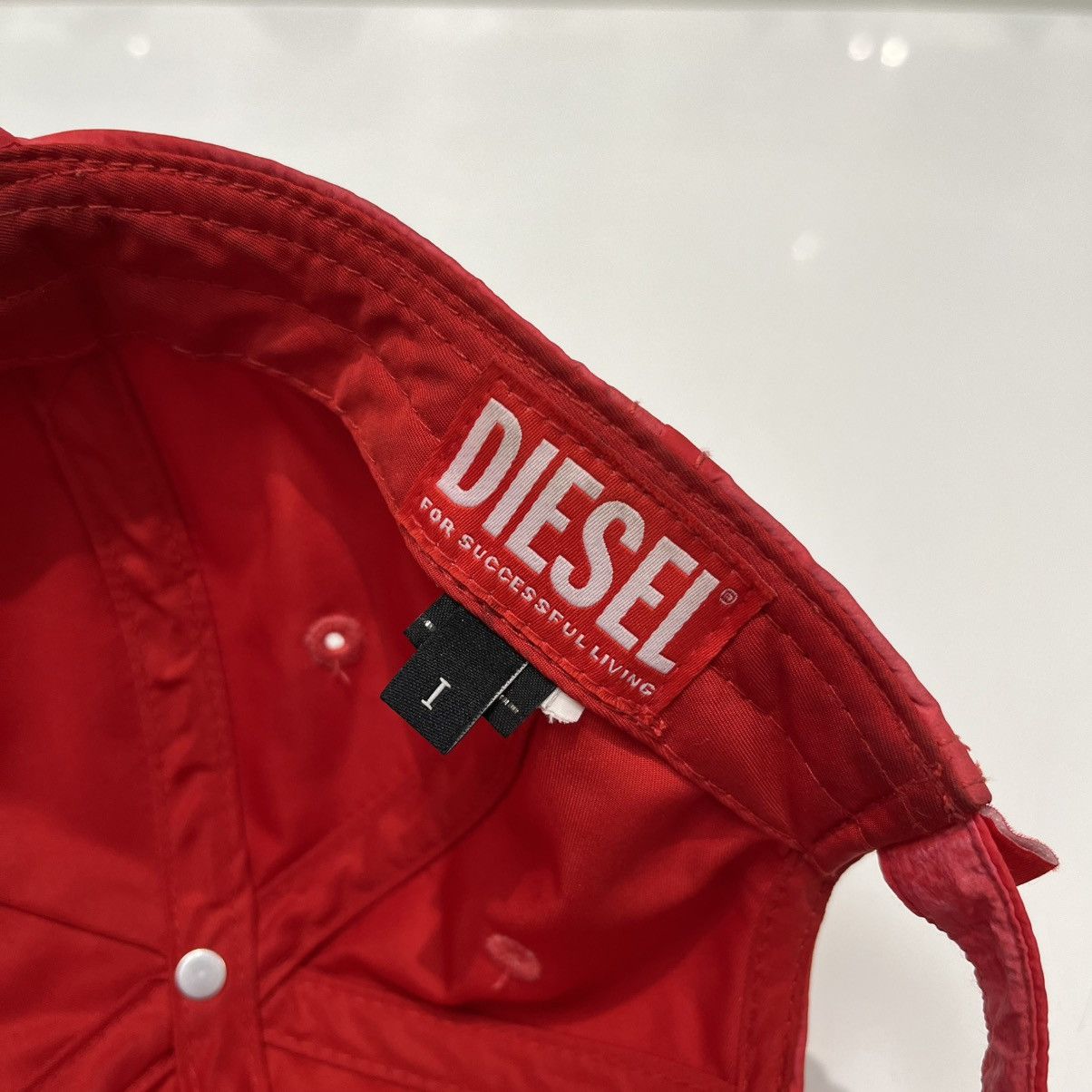 Diesel Diesel Cap Red Size ONE SIZE - 6 Thumbnail