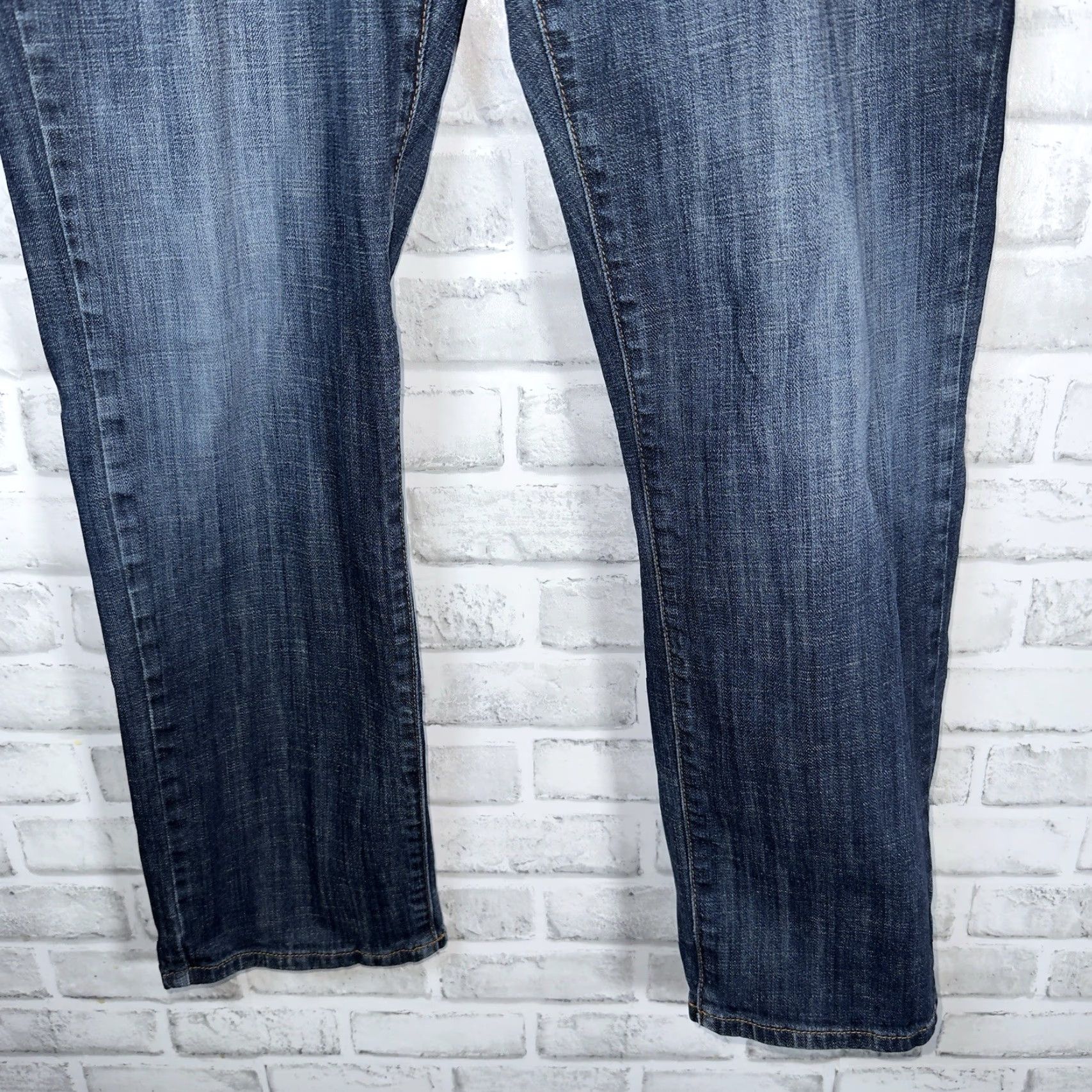 Lucky Brand Lucky Brand Blue Cotton 221 Original Straight Jeans Mens Size 34x30 Size US 34 / EU 50 - 3 Thumbnail