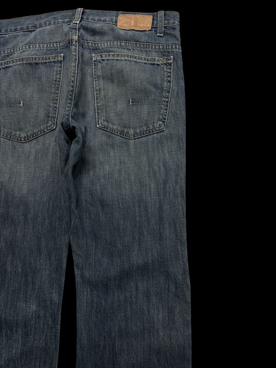Vintage BOOTCUT Vintage Y2K Calvin Klein Jeans Insane Rusty Distress Size US 35 - 16 Thumbnail