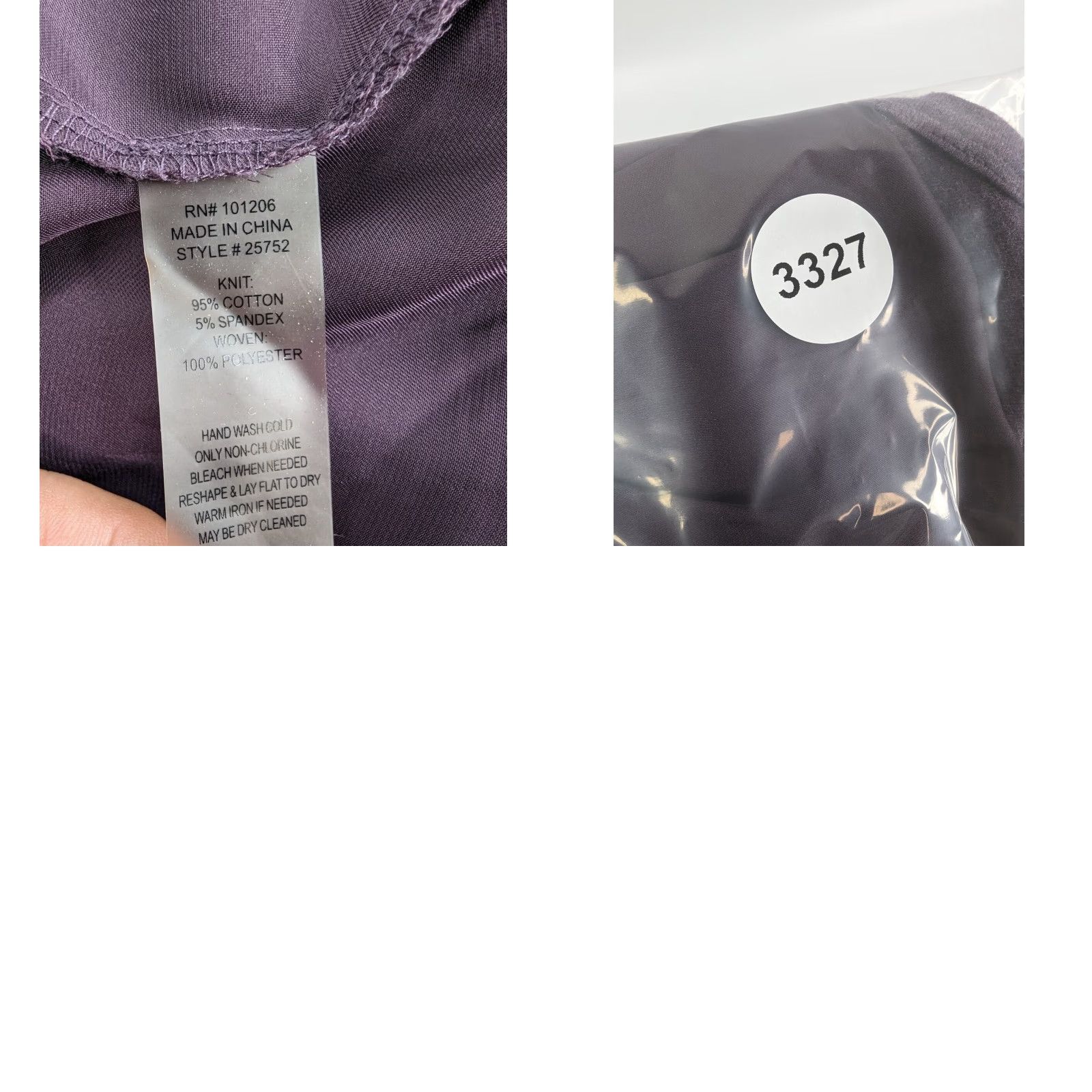 Soft Surroundings **Purple Soft Surroundings Women's Medium Tunic Top Satin 3/4 Sleeve** User: **Purple Soft Surroundings Women's Medium Tunic Top Satin 3/4 Sleeve** Size M / US 6-8 / IT 42-44 - 8 Thumbnail