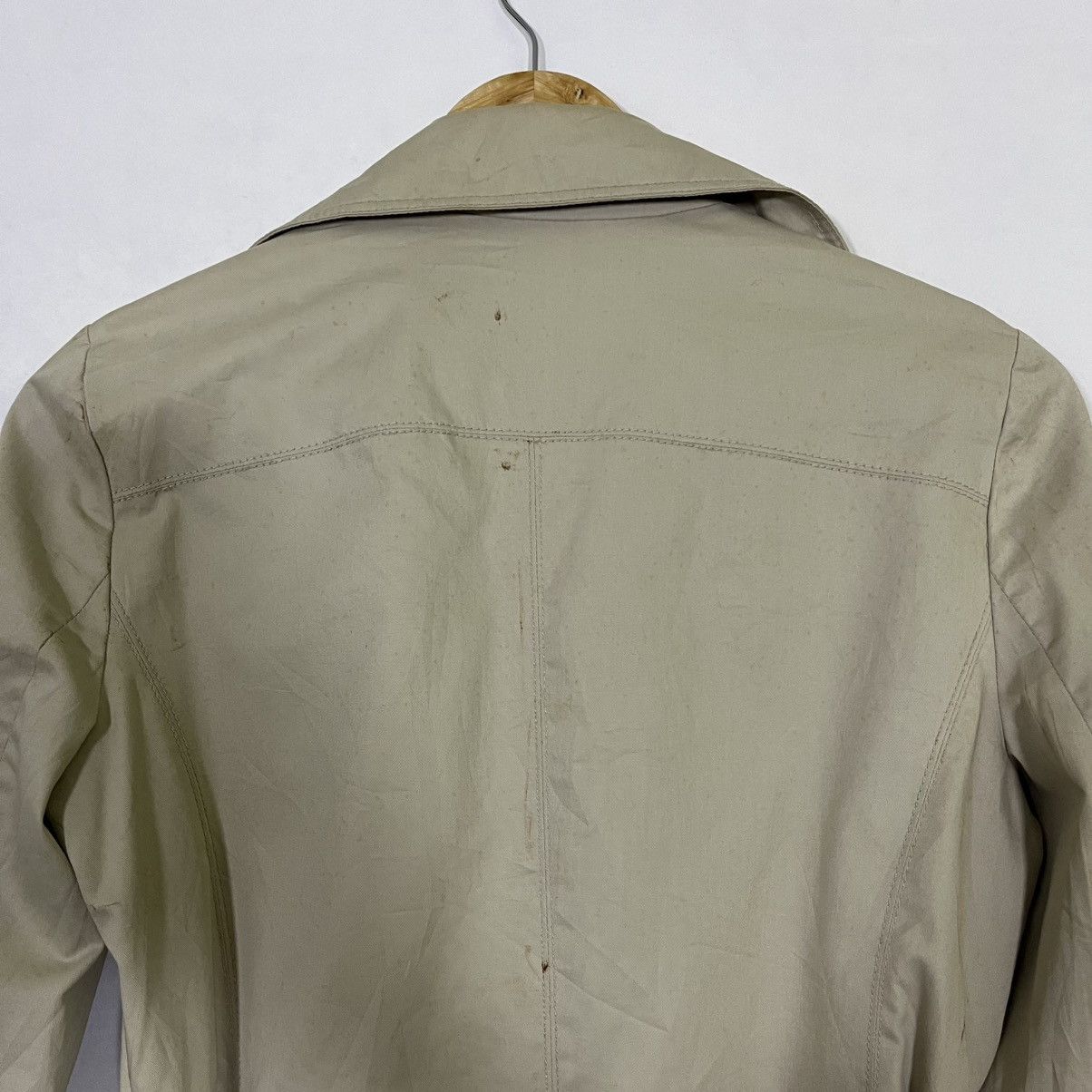 Vintage VINTAGE ZARA TRENCH COAT Size XS / US 0-2 / IT 36-38 - 9 Thumbnail