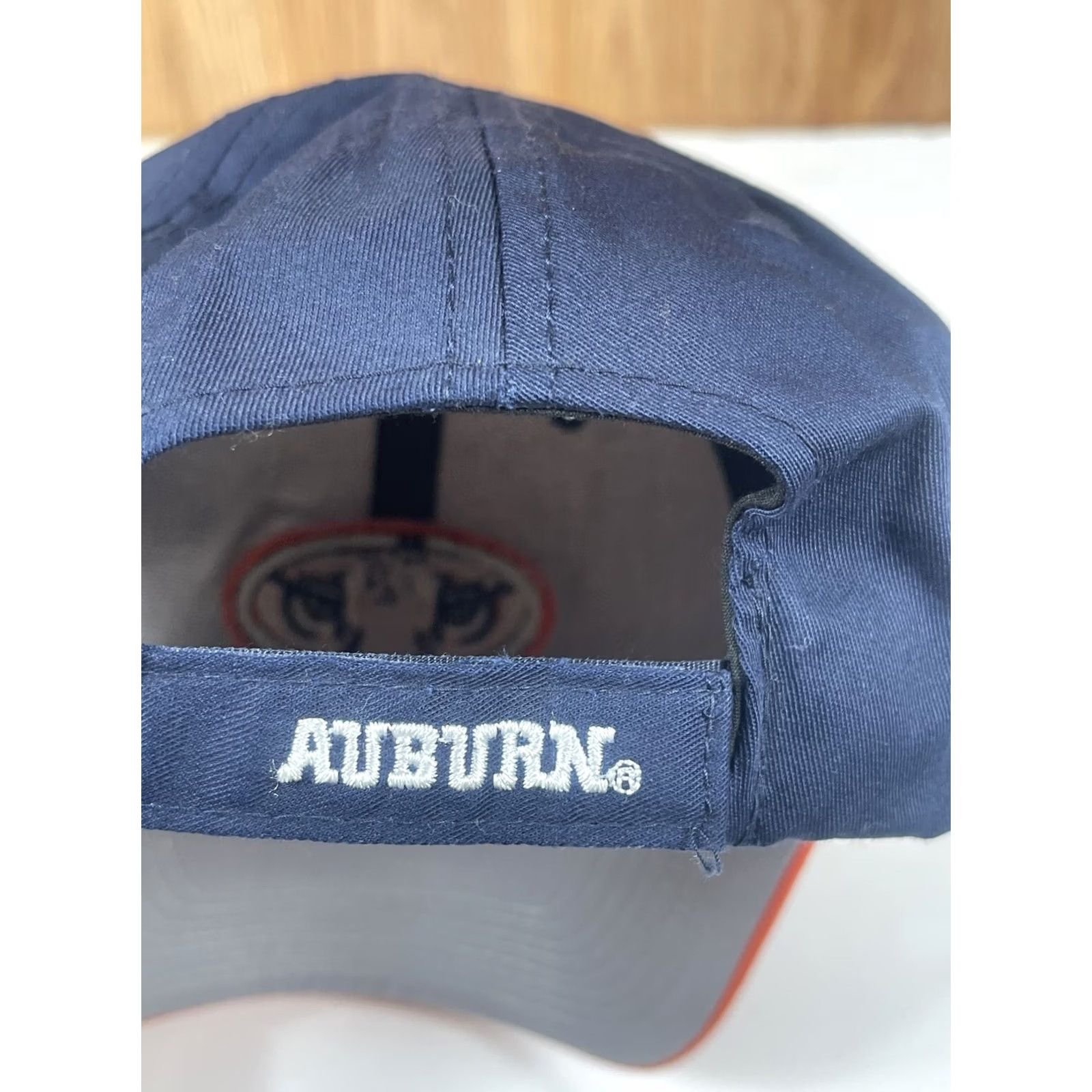 All Blues OC Sports Auburn Tigers Adjustable Strap Back Hat Cap Blue Mens One Size Fits All Size ONE SIZE - 6 Thumbnail