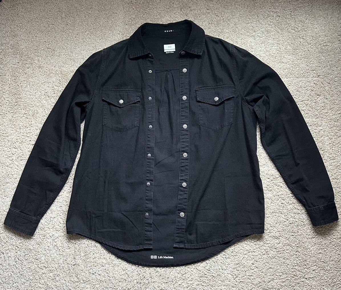 Ksubi Ksubi De Nimes Long Sleeve Shirt Size US M / EU 48-50 / 2 - 1 Thumbnail