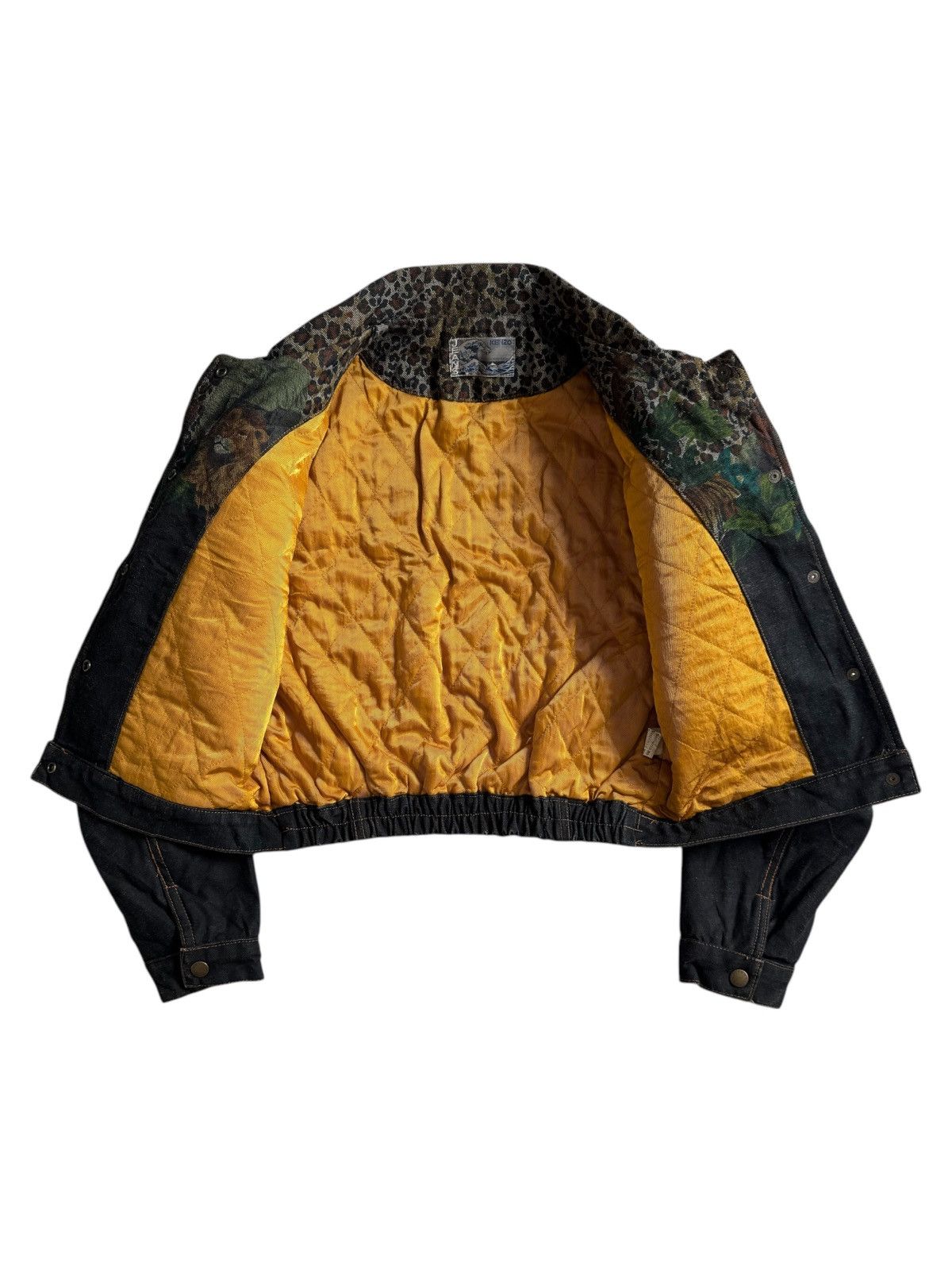 Kenzo VERY RARE VINTAGE JACKET DENIM JEANS TRUCKER KENZO ANIMAL Size US S / EU 44-46 / 1 - 4 Thumbnail