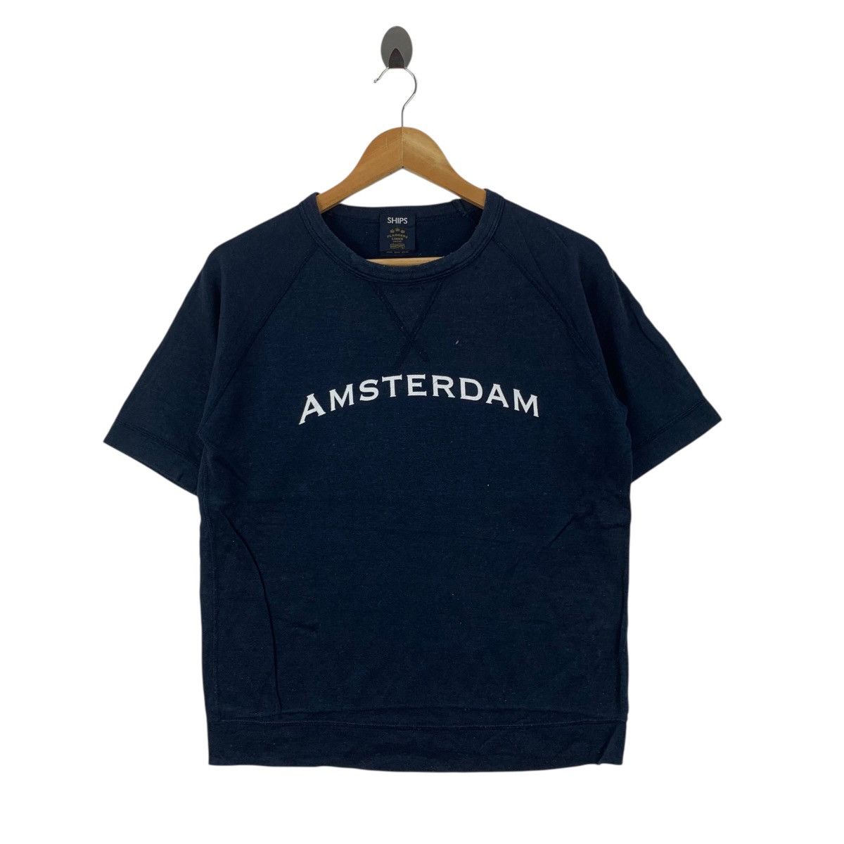 Japanese Brand AMSTERDAM By SHIPS Flanders Linen Japanese Brand Tshirt Size US S / EU 44-46 / 1 - 1 Thumbnail