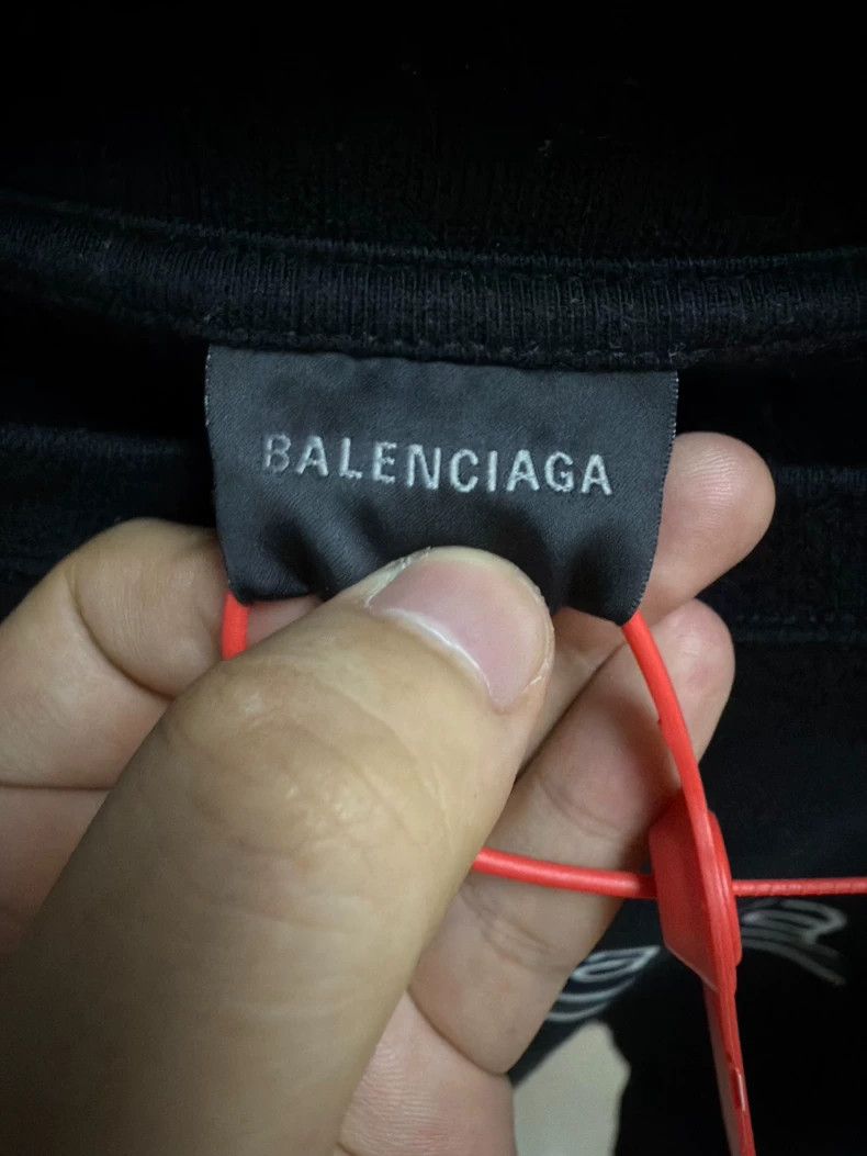 Balenciaga Balenciaga Black old graffiti cola short sleeves Size US M / EU 48-50 / 2 - 3 Thumbnail