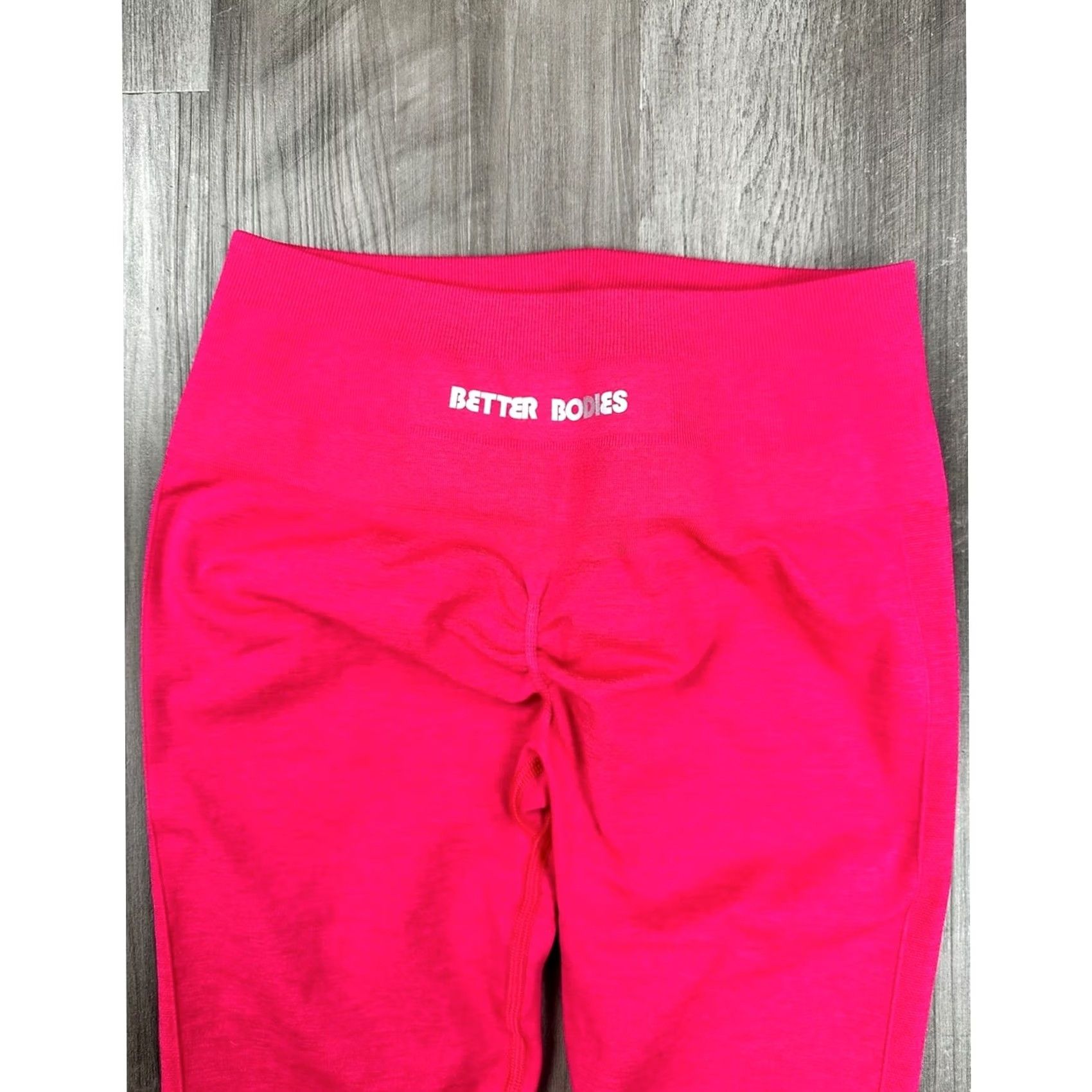 Vintage BETTER BODIES Pink Seamless Leggings High Waisted Women’s Medium Size 32" / US 10 / IT 46 - 6 Thumbnail