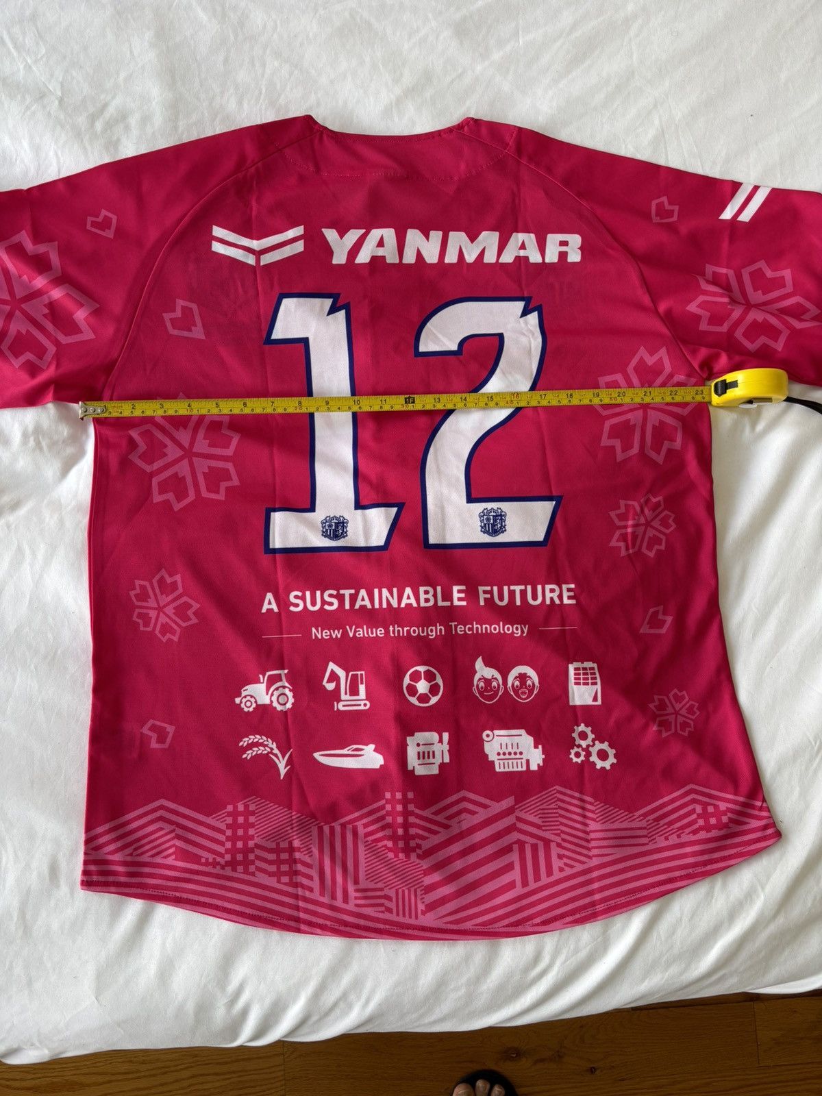 Other Cerezo Osaka J.League Baseball Jersey Size Large Pink Size US L / EU 52-54 / 3 - 6 Thumbnail