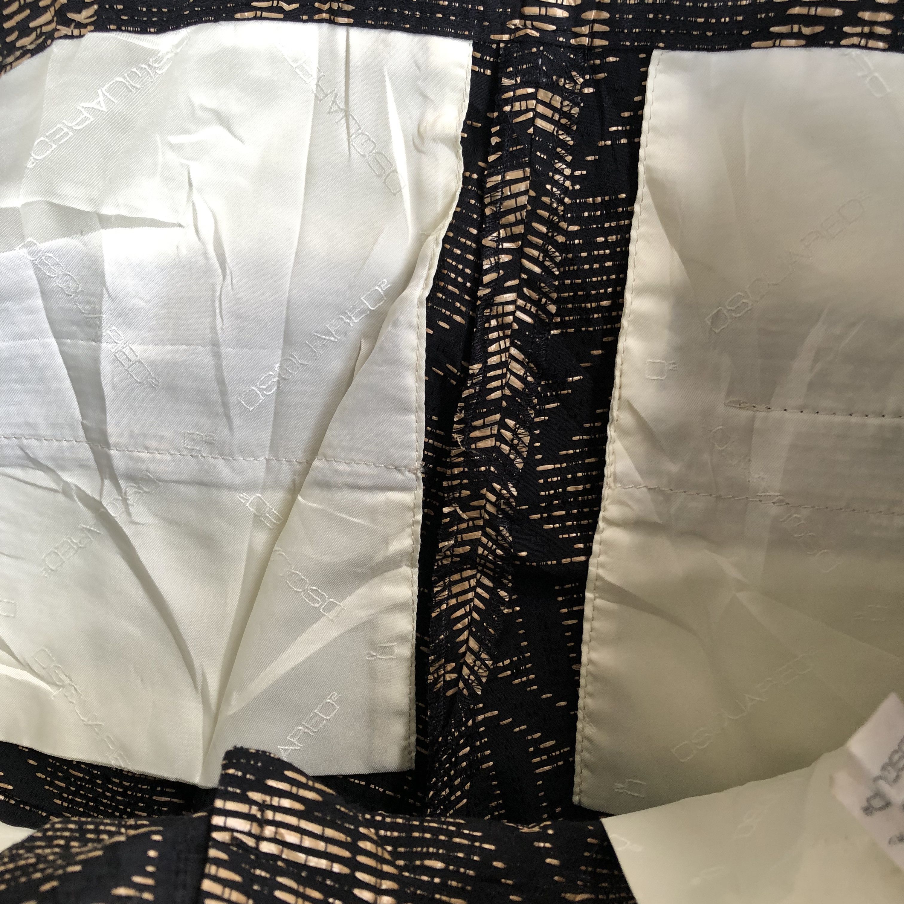 Dsquared2 Dsquared2 Archive Jacquard Pants Deconstructed Raw Hem Size 30" / US 8 / IT 44 - 6 Thumbnail