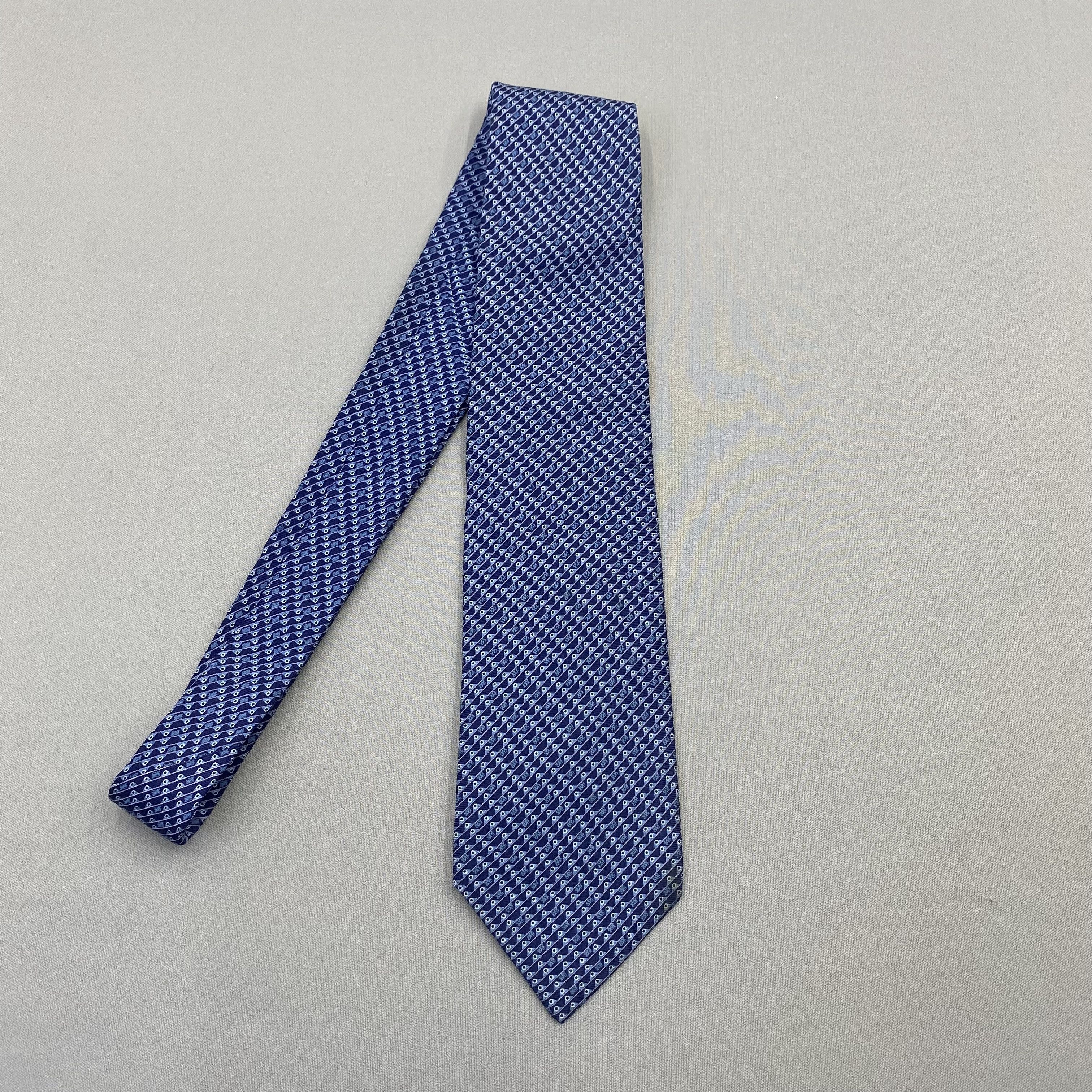 Lancel Vintage Lancel SILK Necktie Cravate Pure Silk Neck Tie Size ONE SIZE - 4 Thumbnail