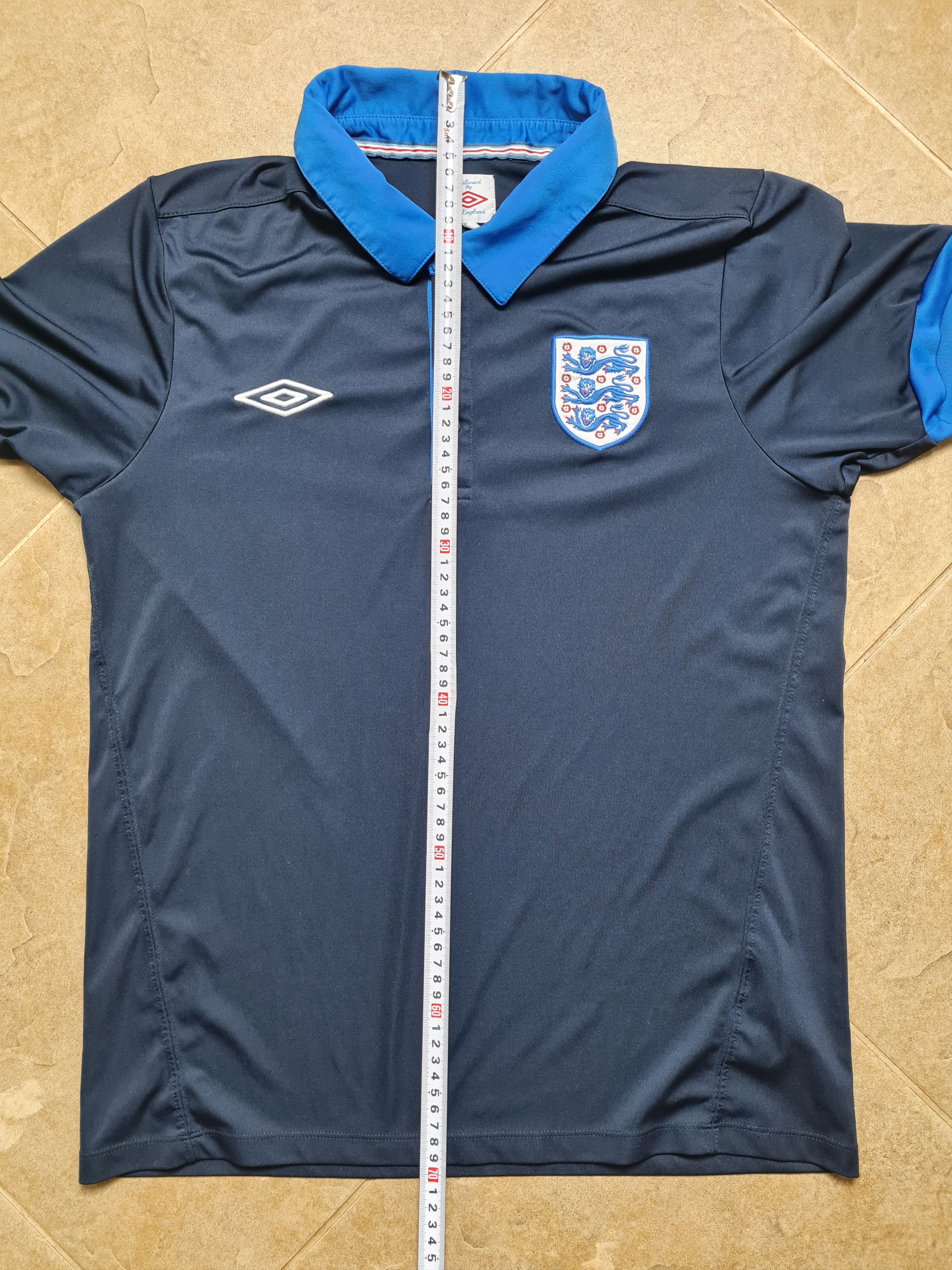 Umbro England Umbro Away Shirt 2012 Polo Soccer Jersey Three Lions Size US M / EU 48-50 / 2 - 9 Thumbnail
