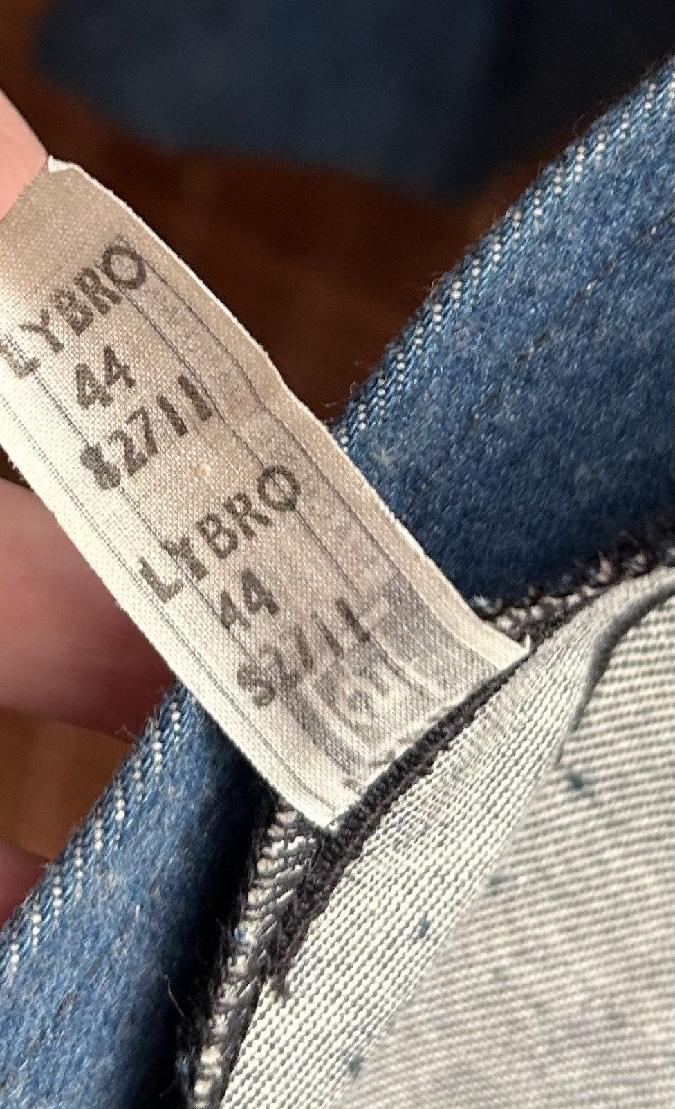 Nigel Cabourn × Vintage 60’s Lybro of Liverpool Coverall Denim Coat Pre-Cabourn Size US L / EU 52-54 / 3 - 6 Thumbnail