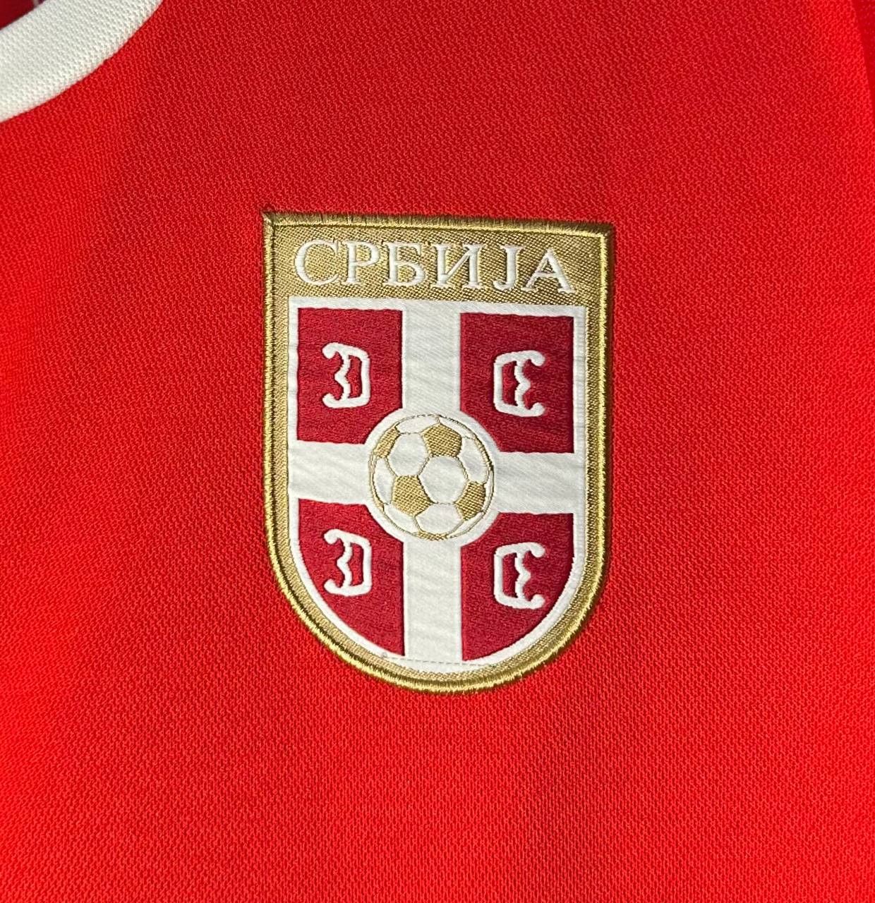 Puma Serbia 2018 - 2020 home football shirt jersey Puma soccer Size US L / EU 52-54 / 3 - 2 Thumbnail