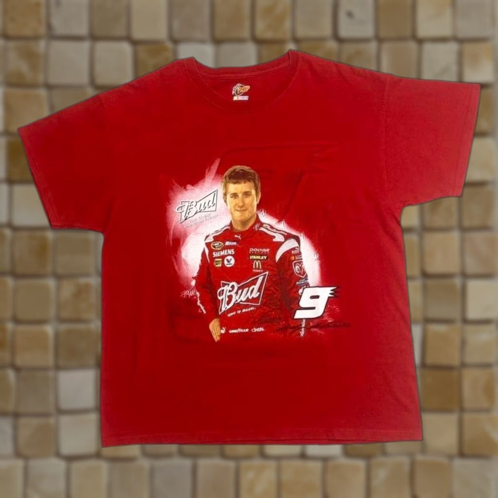 NASCAR Nascar Budweiser “Kasey Kahne” Motorsports Graphic Red T-Shirt XL Large Men Size US L / EU 52-54 / 3 - 1 Thumbnail