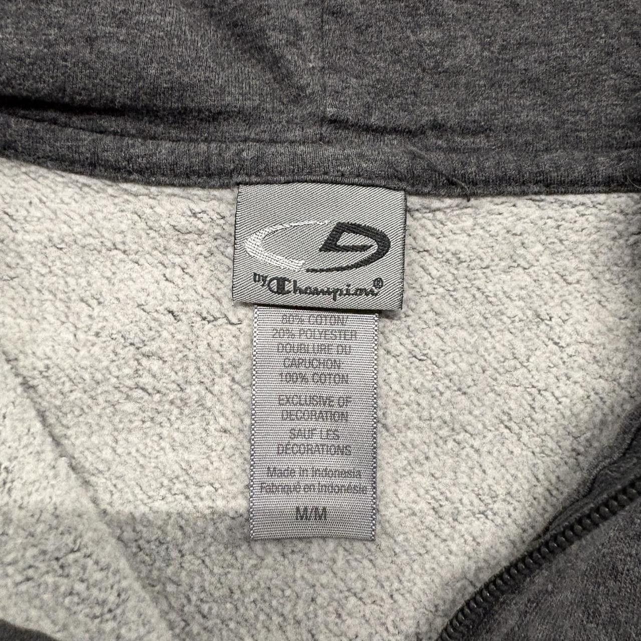 Vintage Crazy Vintage Y2K/2000s Blank Grey Zipup Hoodie! Size US M / EU 48-50 / 2 - 3 Thumbnail