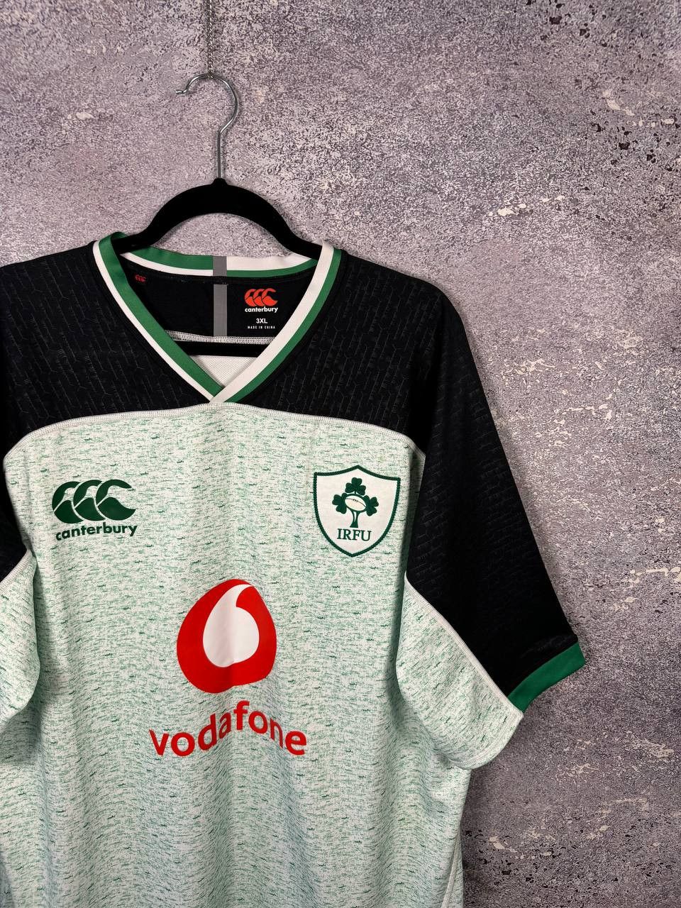 Canterbury of New Zealand × Vintage Ireland IRFU Irish Rugby Union 2019 Canterbury Jersey Size US XXL / EU 58 / 5 - 3 Thumbnail