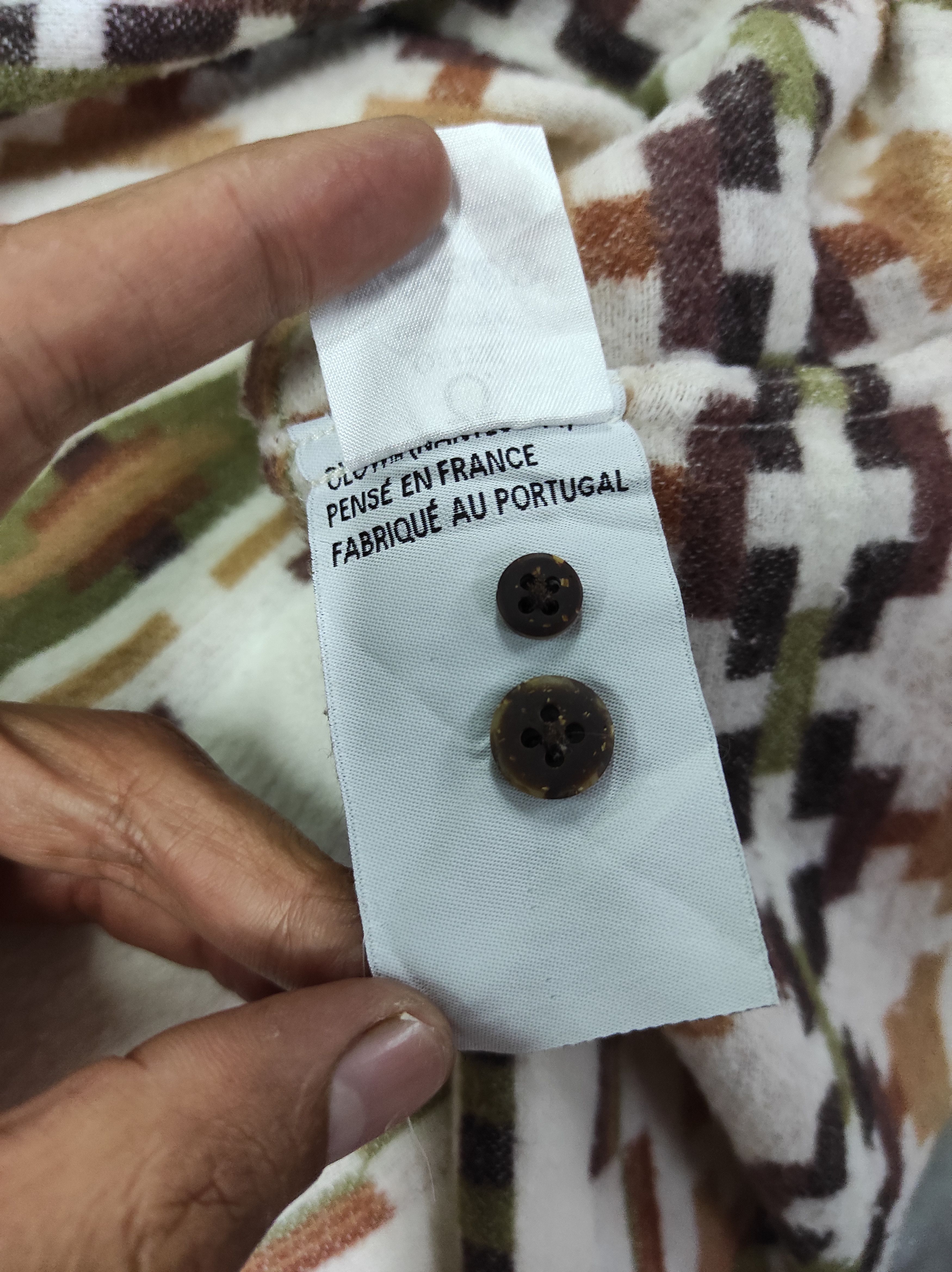 Flannel × Portuguese Flannel OLOW SAINT NAZAIRE DOUBLE POCKET FLANNEL SHIRT BUTTON UP Size US XL / EU 56 / 4 - 10 Thumbnail